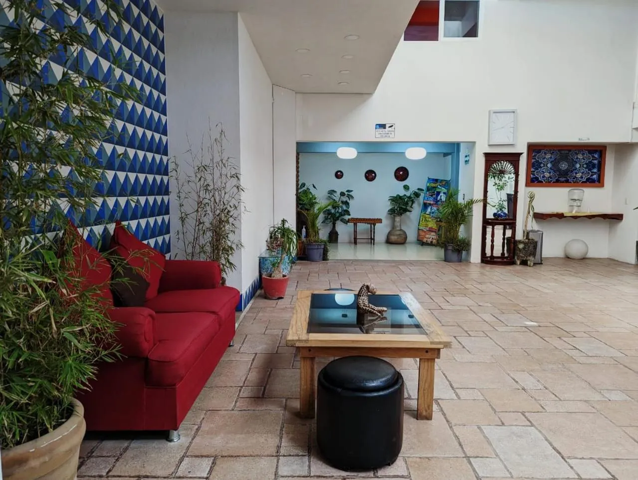Living room in Hotel Azulejos