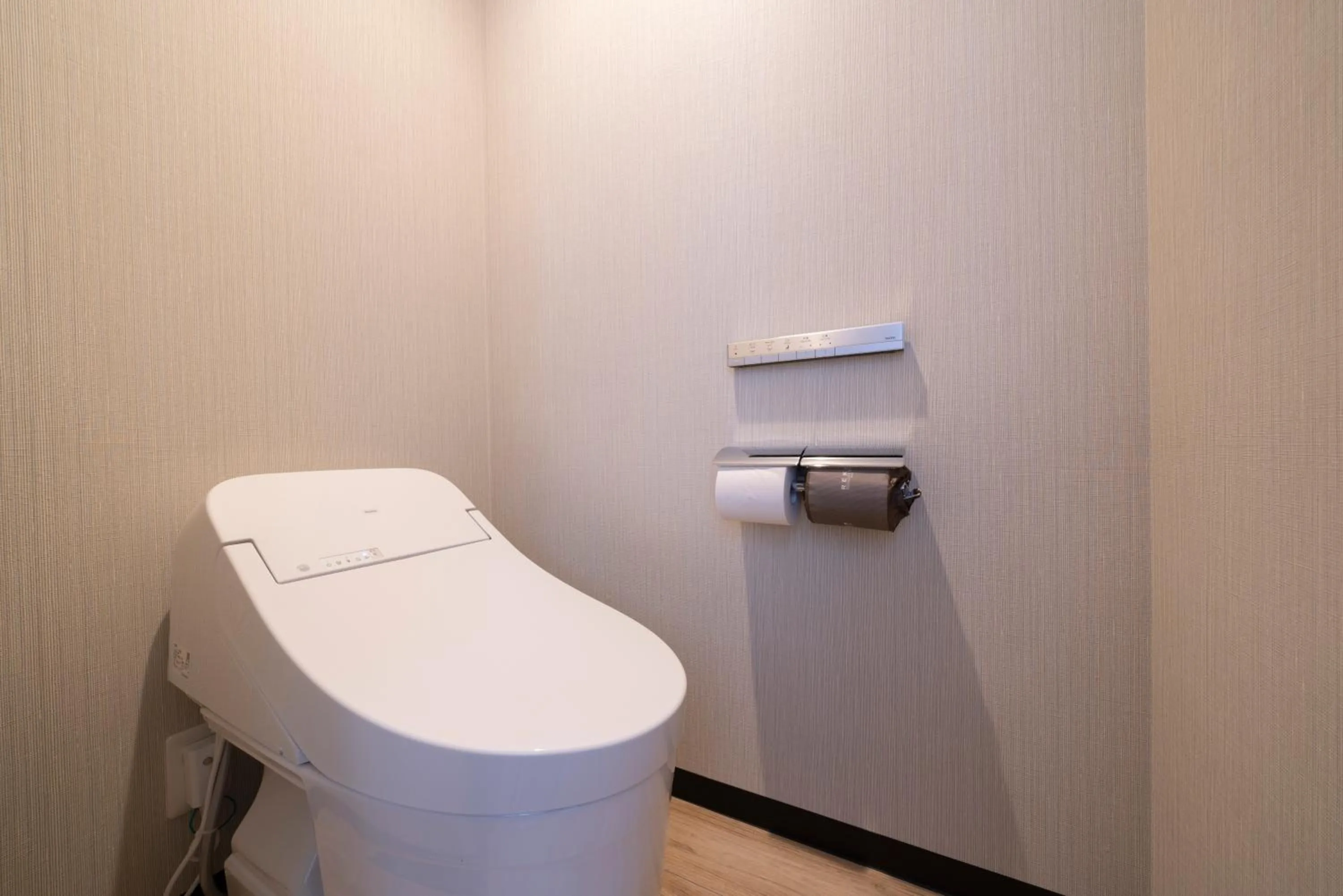 Toilet in HOTEL μ STYLE INUYAMA experience