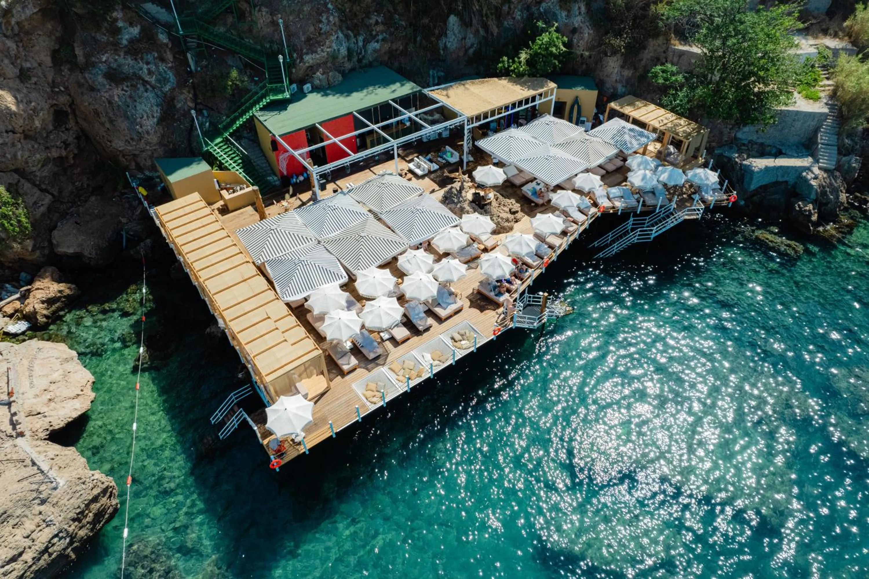 Beach in Lucky Monkey Hotel