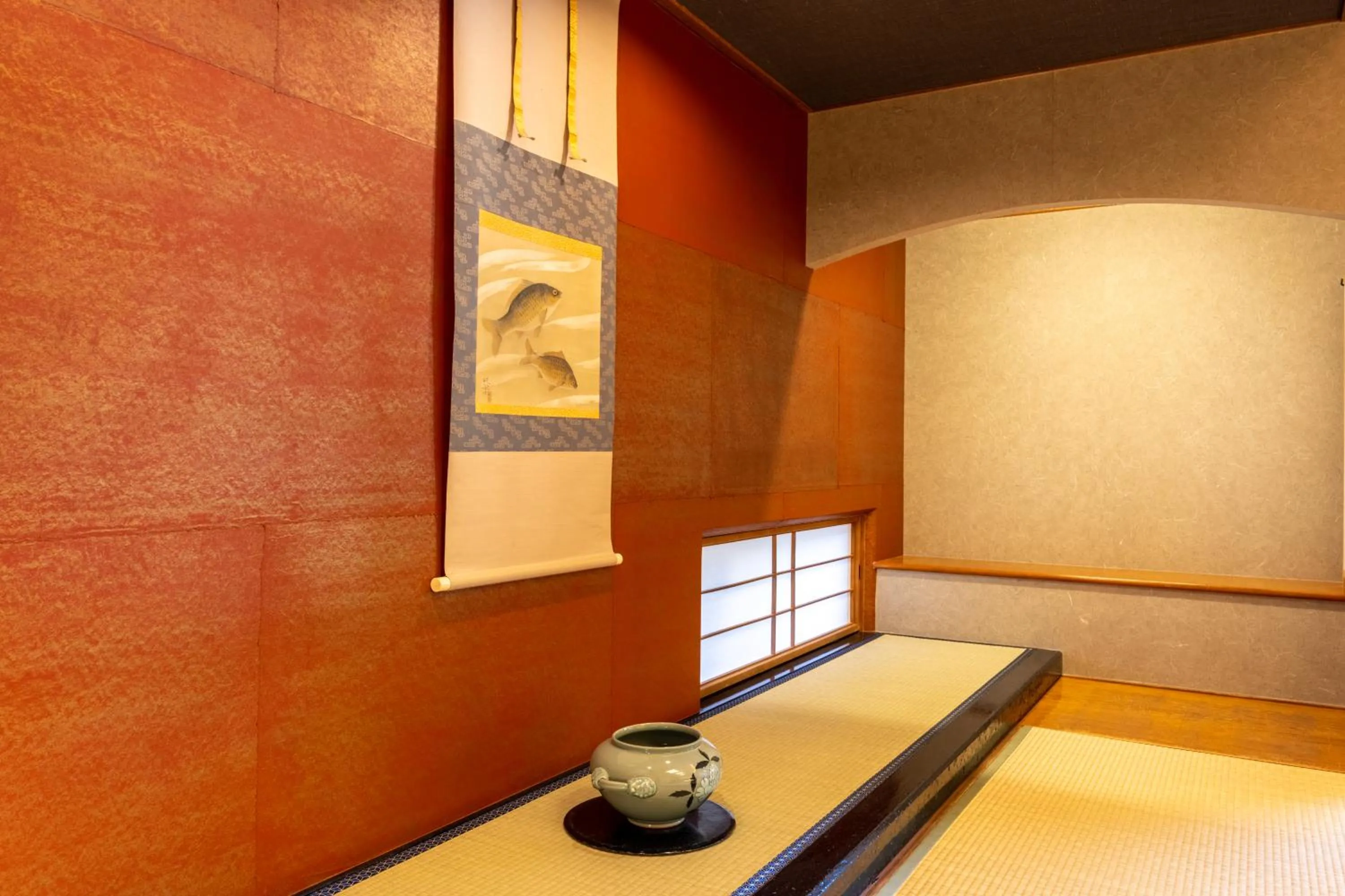 Living room in Hakone Yumoto Onsen Hotel Kajikaso