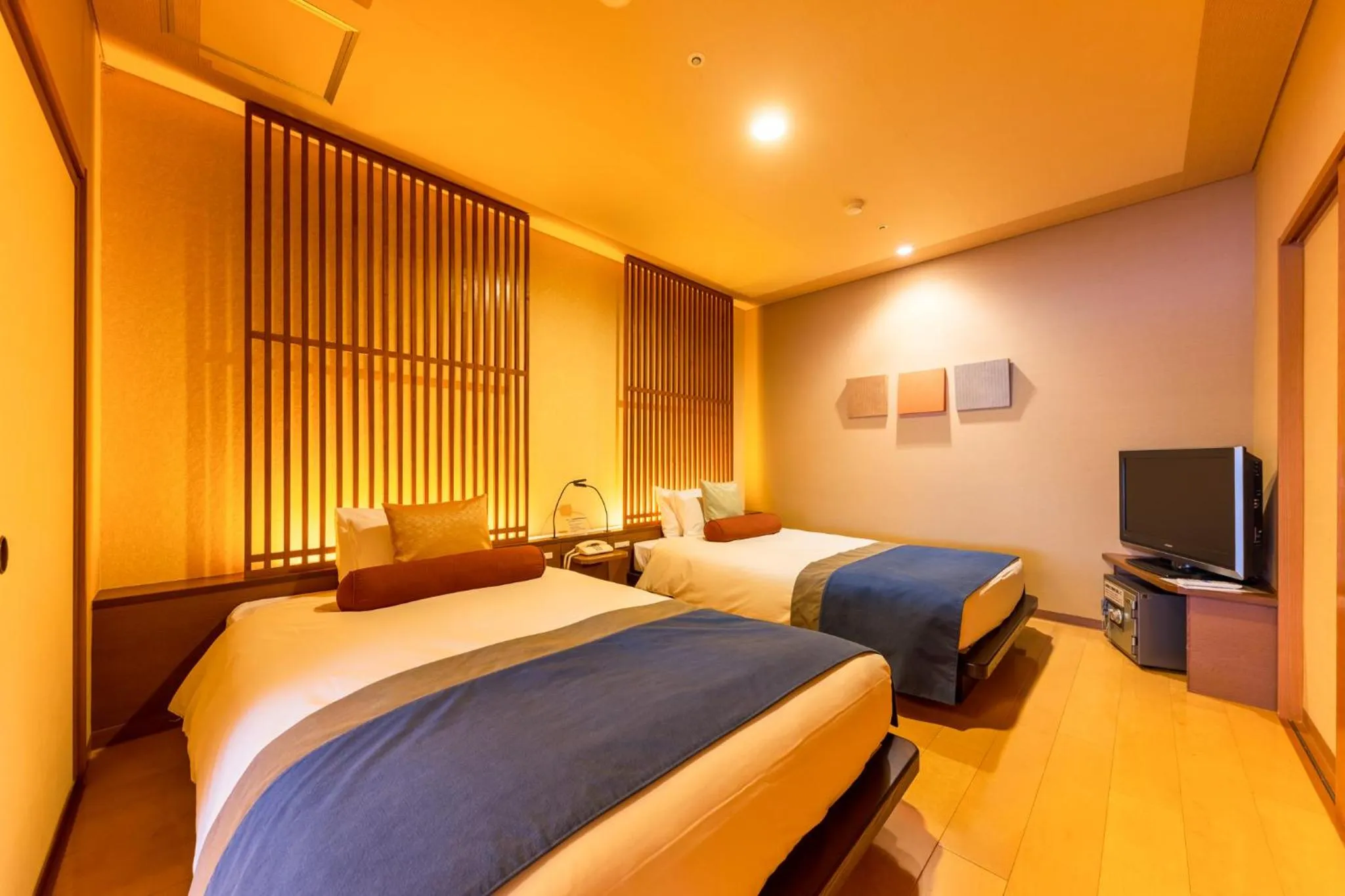 Bedroom, Bed in Hakone Yumoto Onsen Hotel Kajikaso