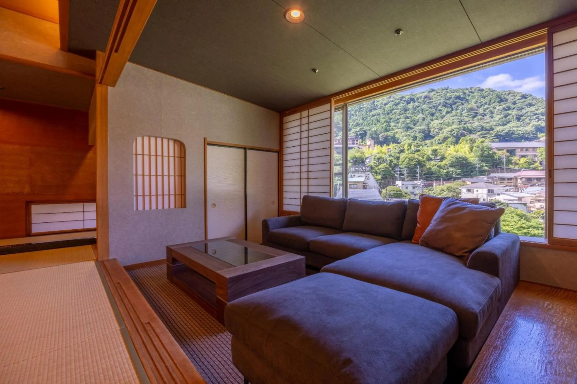 River view in Hakone Yumoto Onsen Hotel Kajikaso