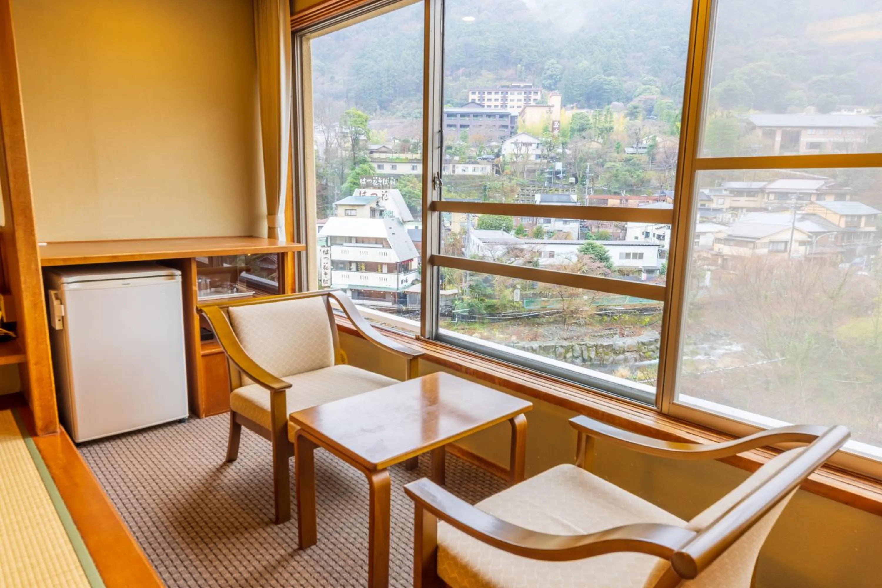Living room in Hakone Yumoto Onsen Hotel Kajikaso