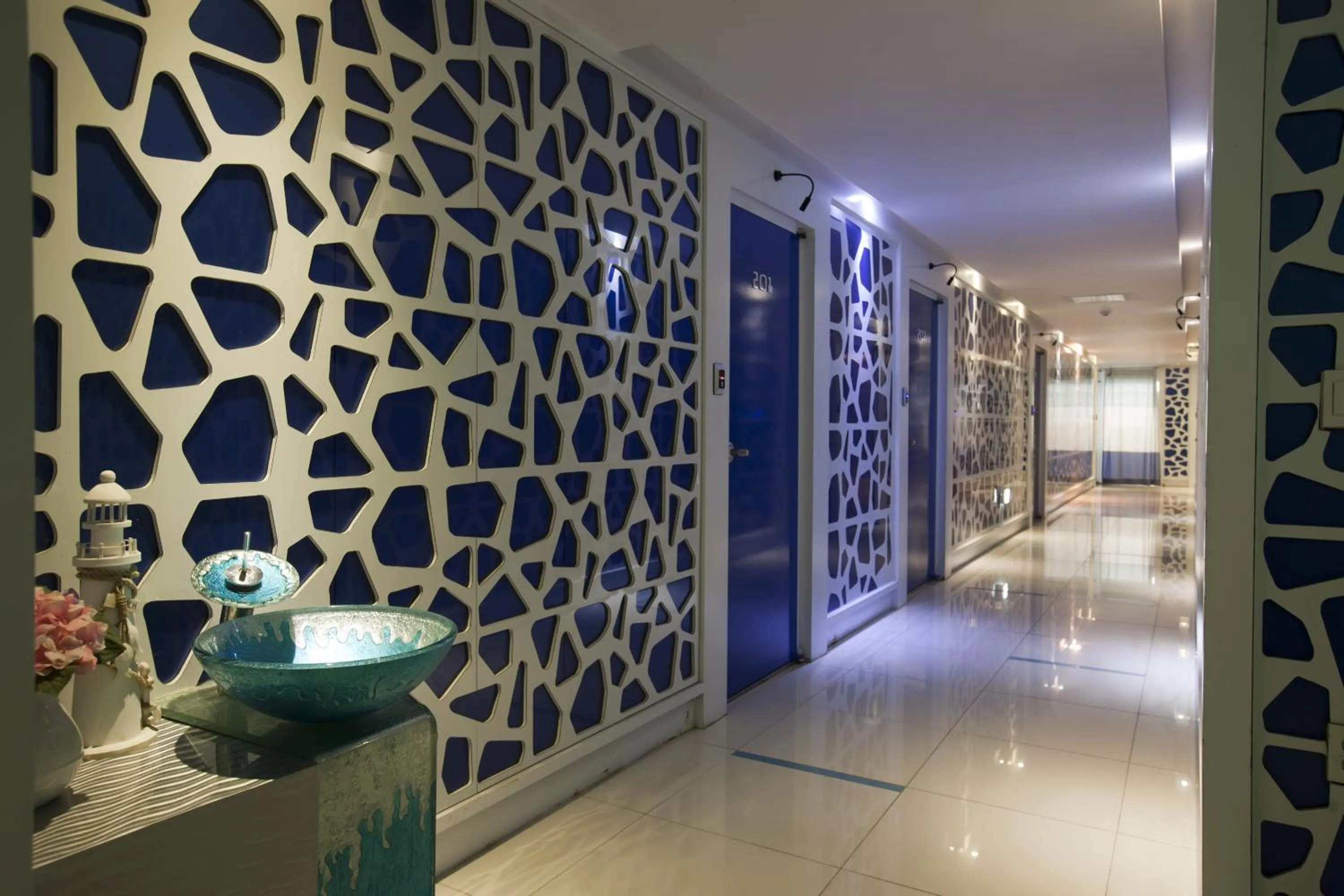 Decorative detail in Max Motel - Sasang