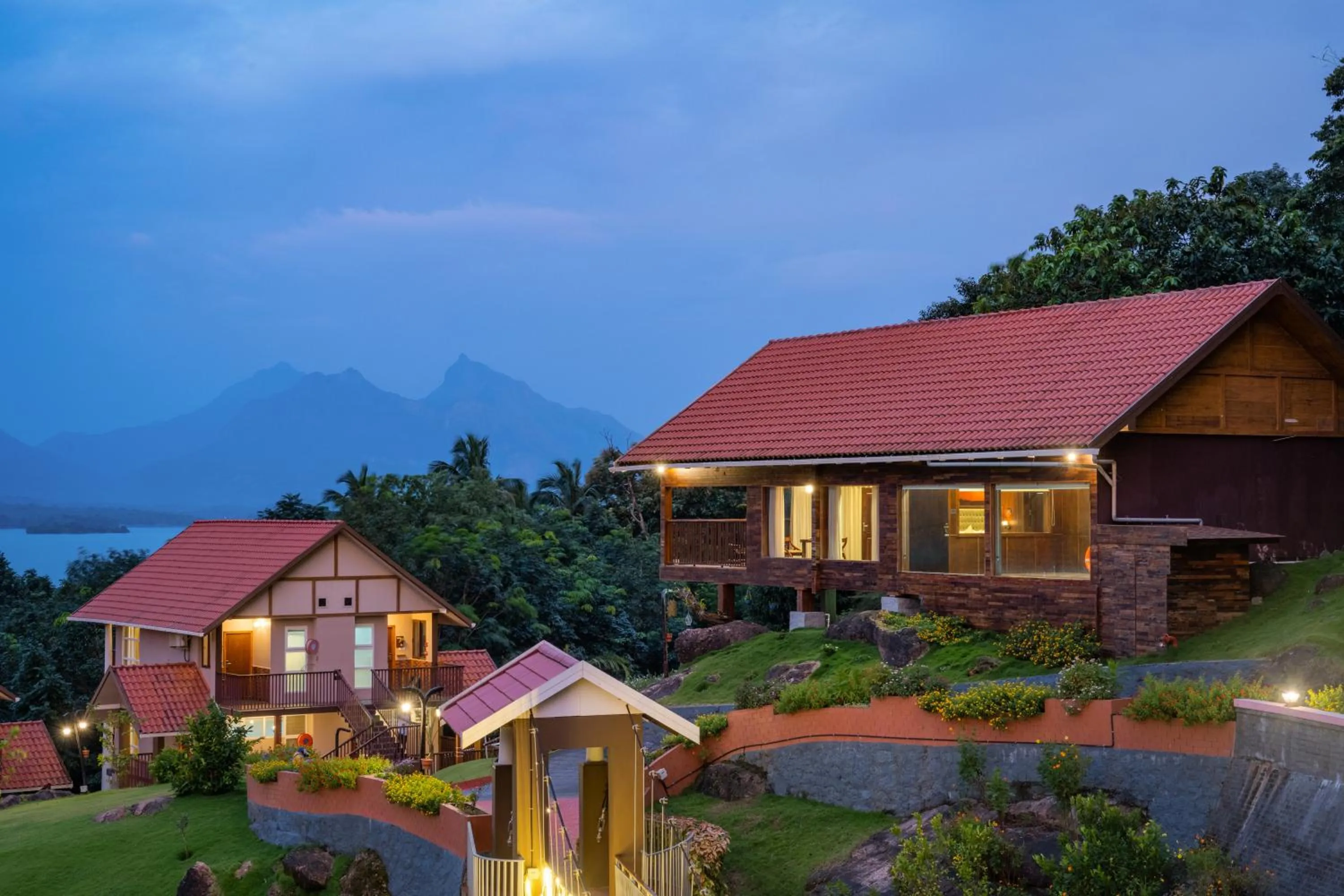 Property building in Au Revoir Wellness Resort, Malampuzha