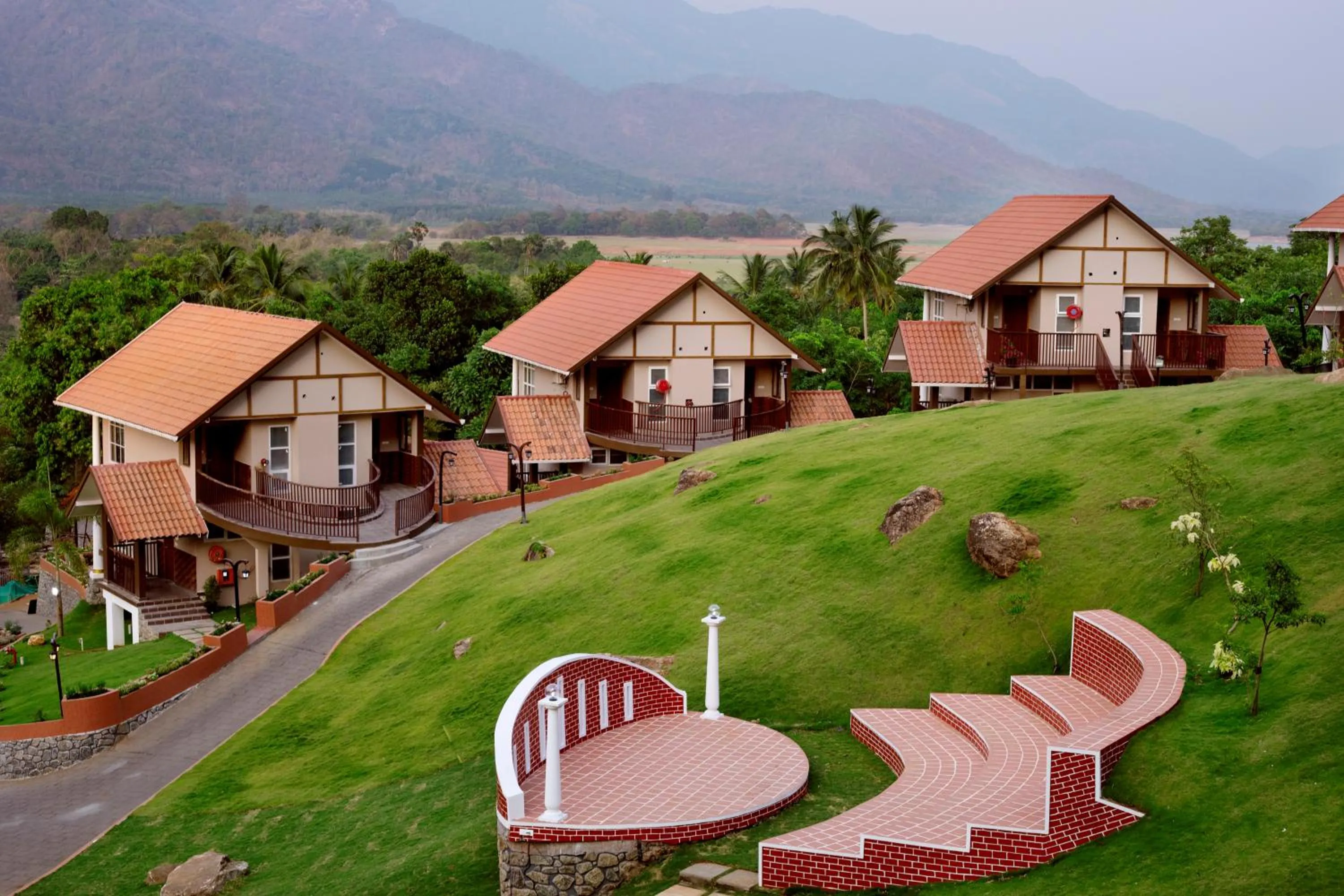 Property building in Au Revoir Wellness Resort, Malampuzha