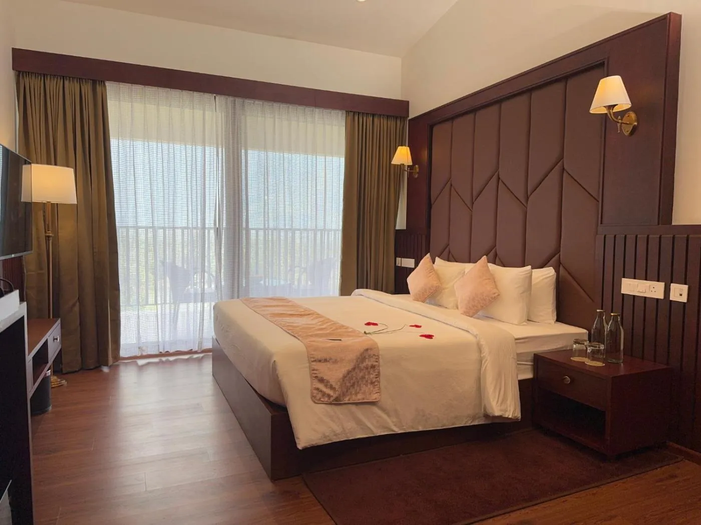 Bed in Au Revoir Wellness Resort, Malampuzha