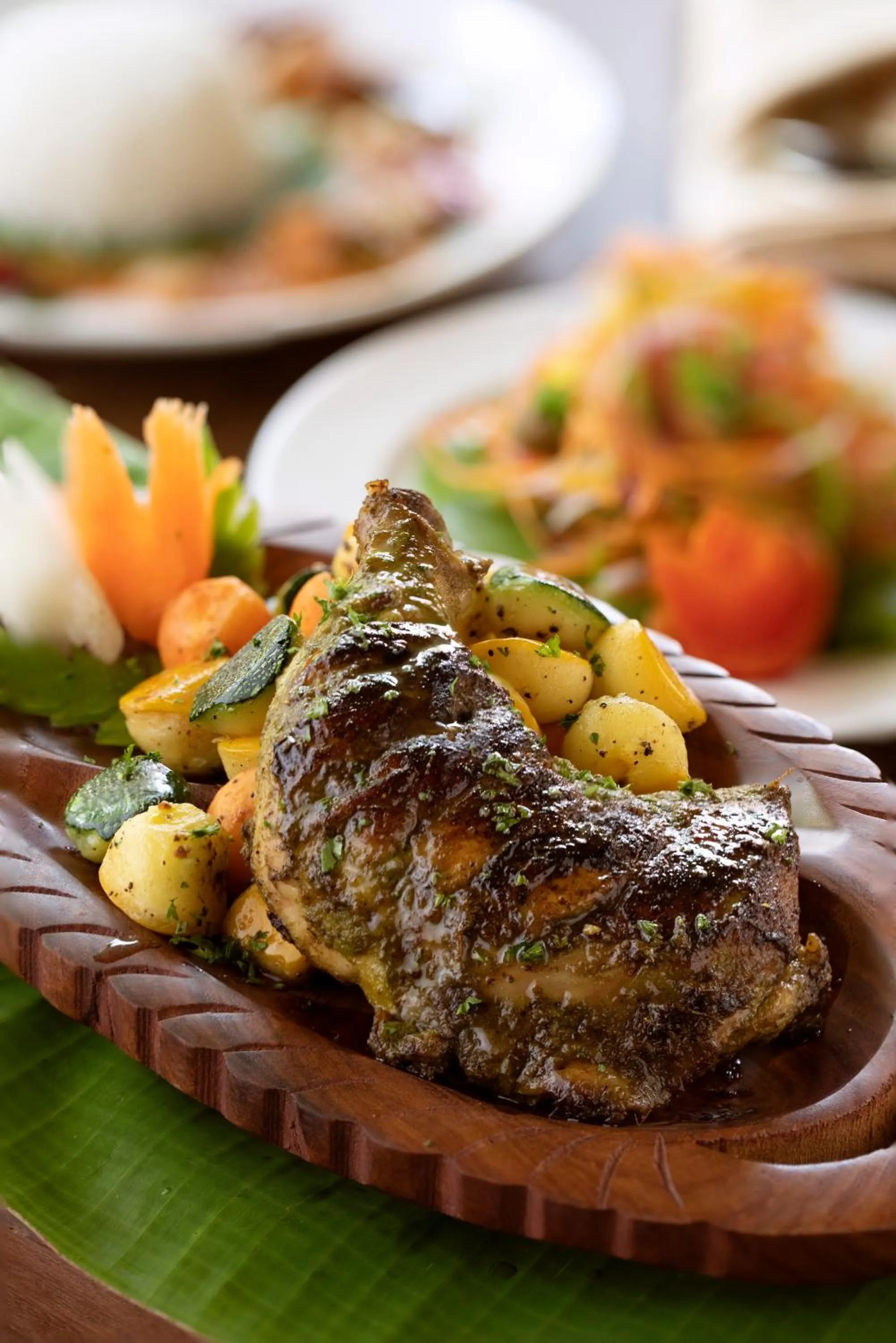 Food close-up in Au Revoir Wellness Resort, Malampuzha