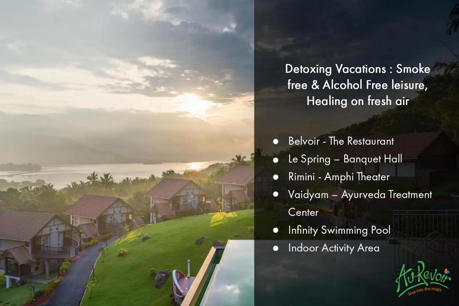 Au Revoir Wellness Resort, Malampuzha