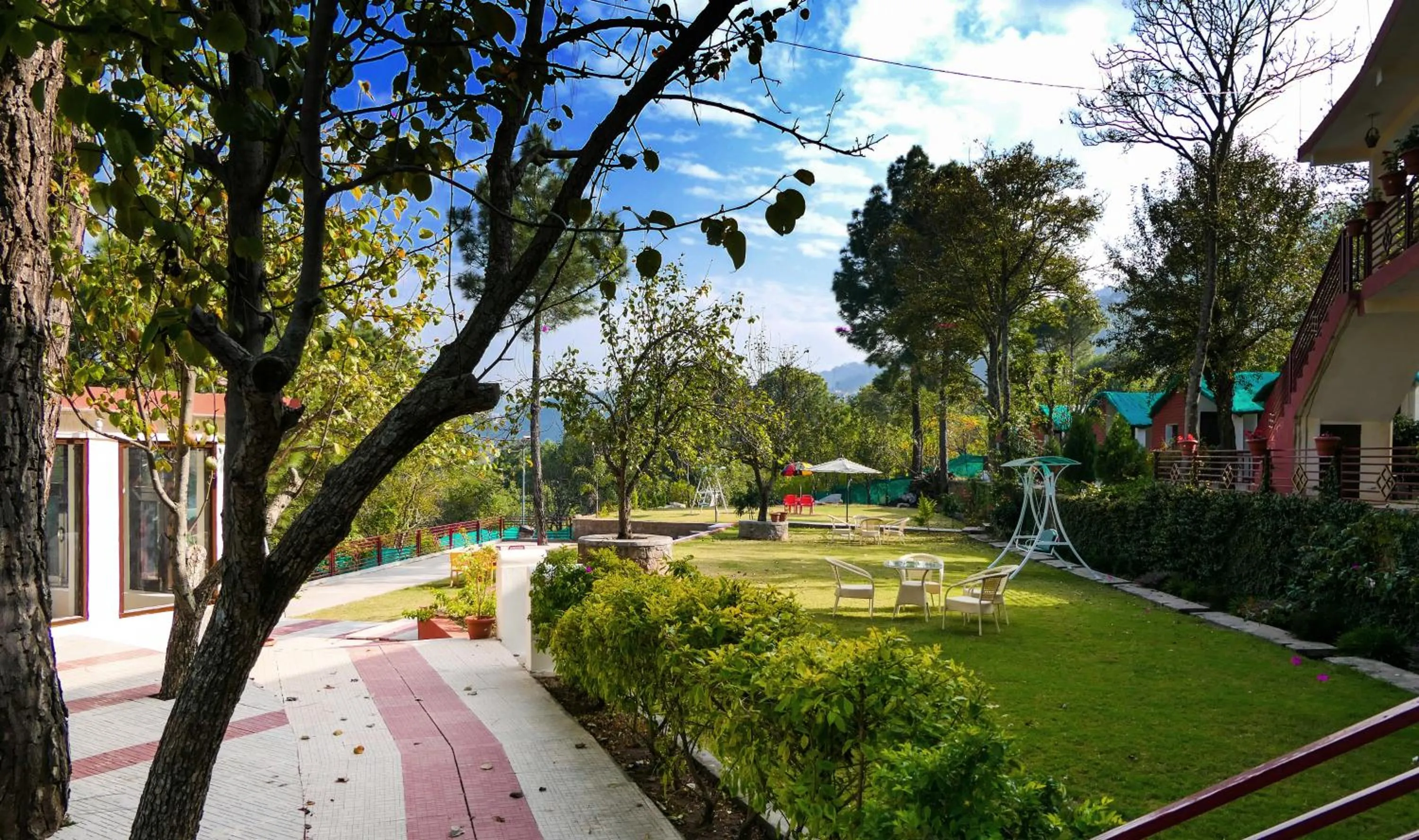 Garden in Kasauli Nature Inn
