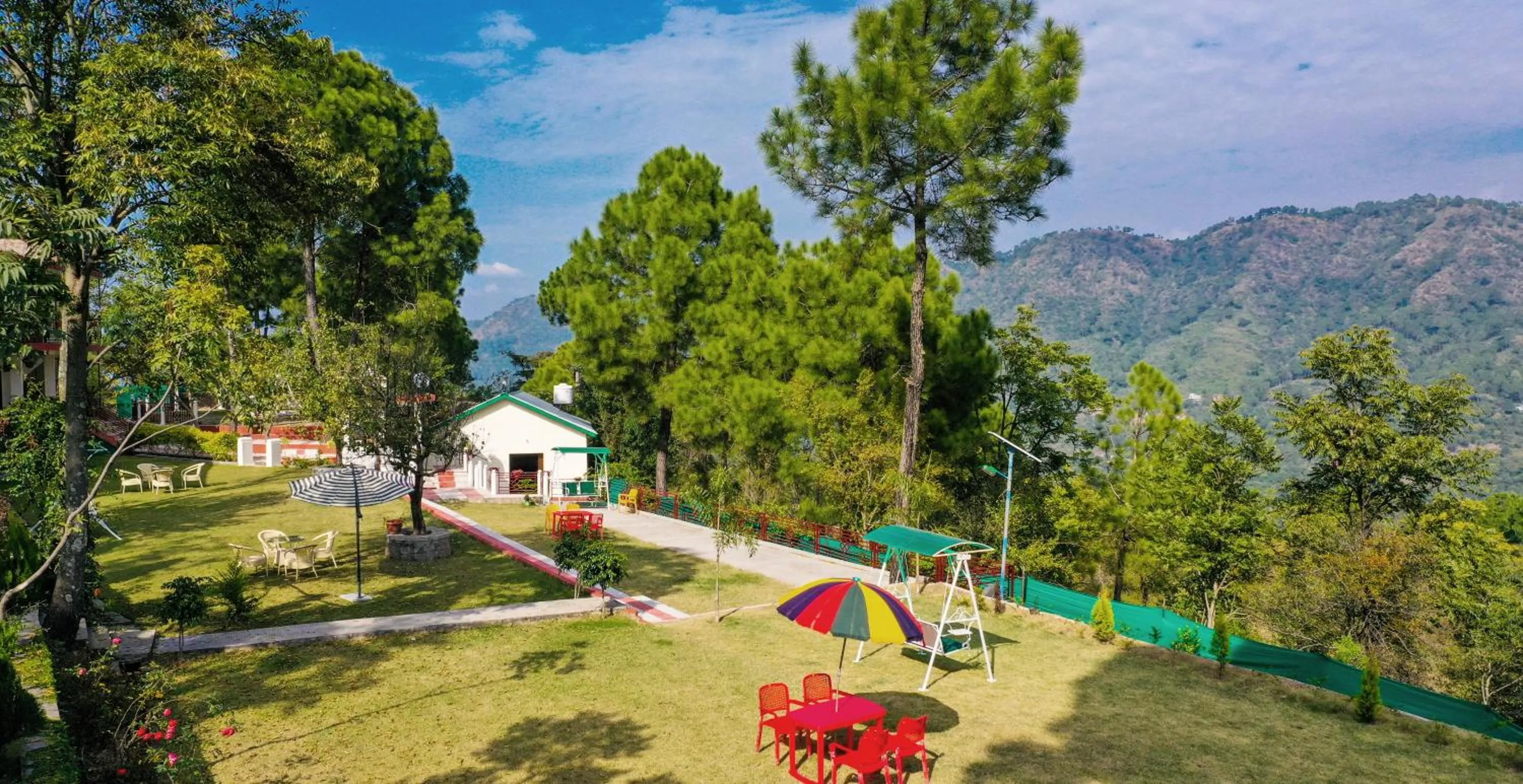 Bird's eye view in Kasauli Nature Inn