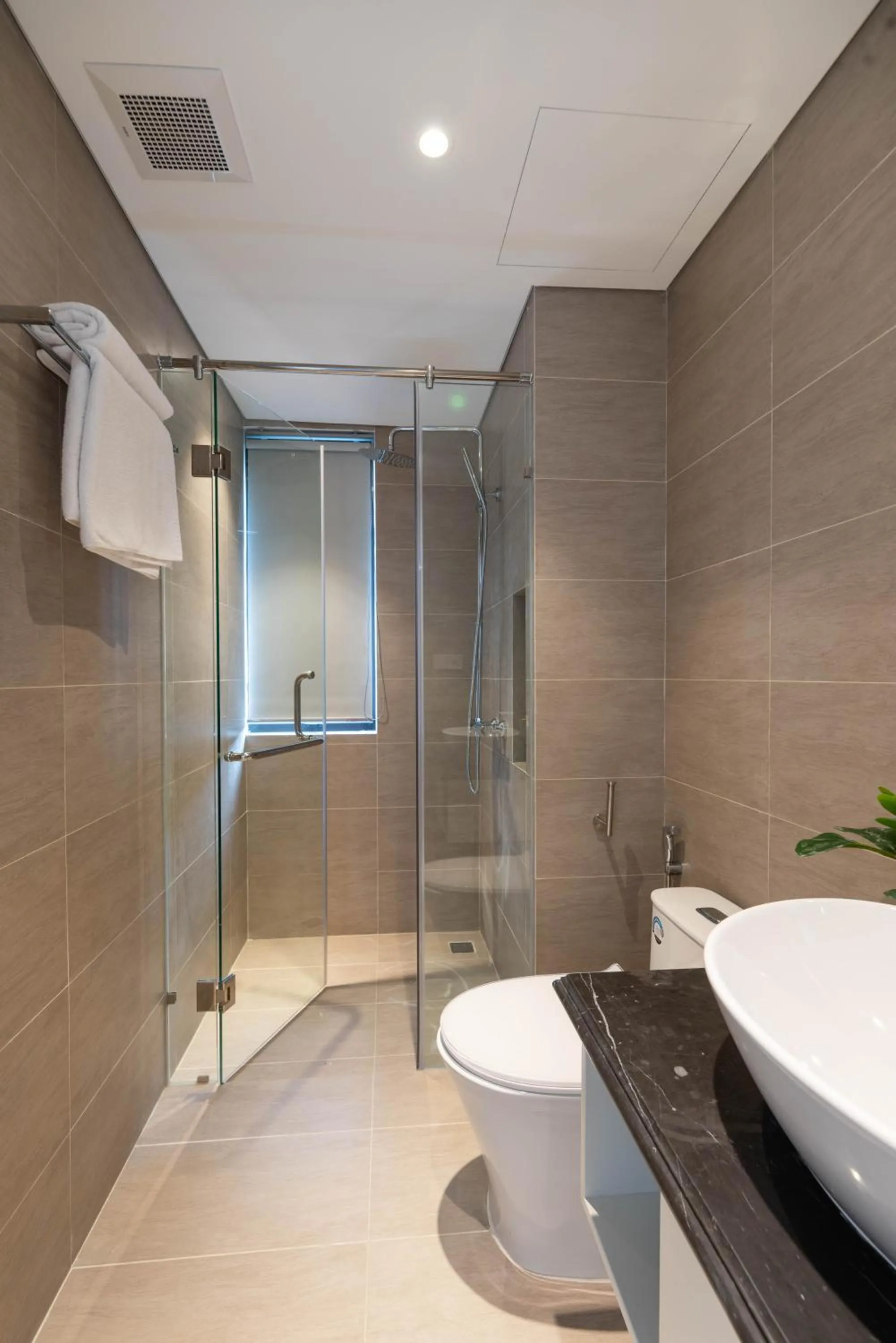 Toilet in Louis Mo Apartment