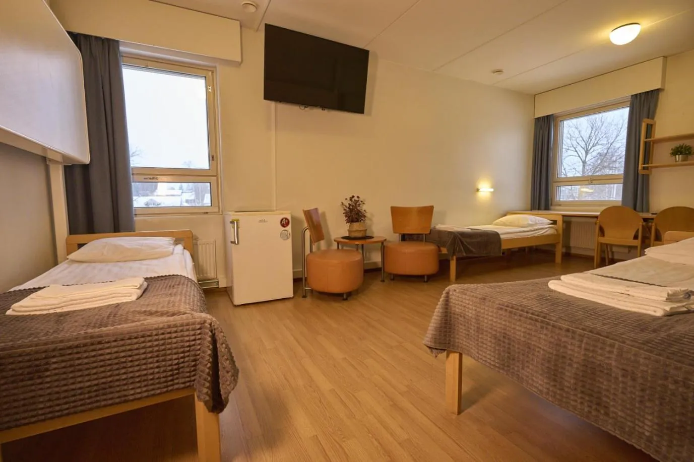 Bed in Hotel Tikkurila