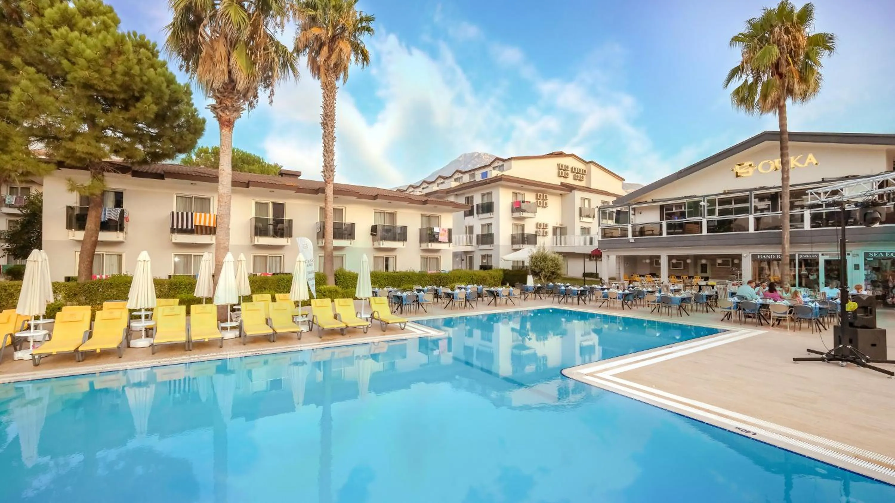 Swimming pool in Orka Village Hisarönü