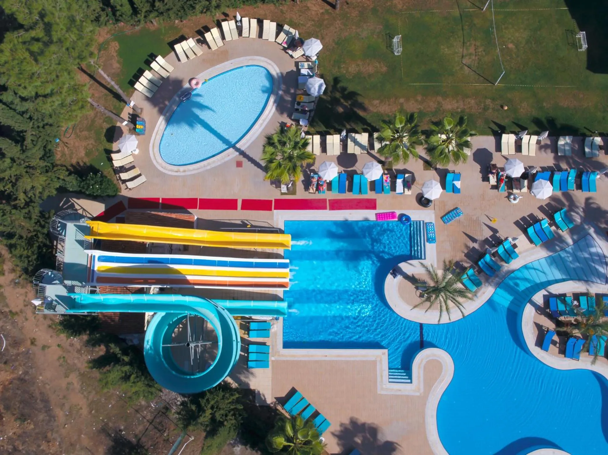 Swimming pool in Orka Village Hisarönü