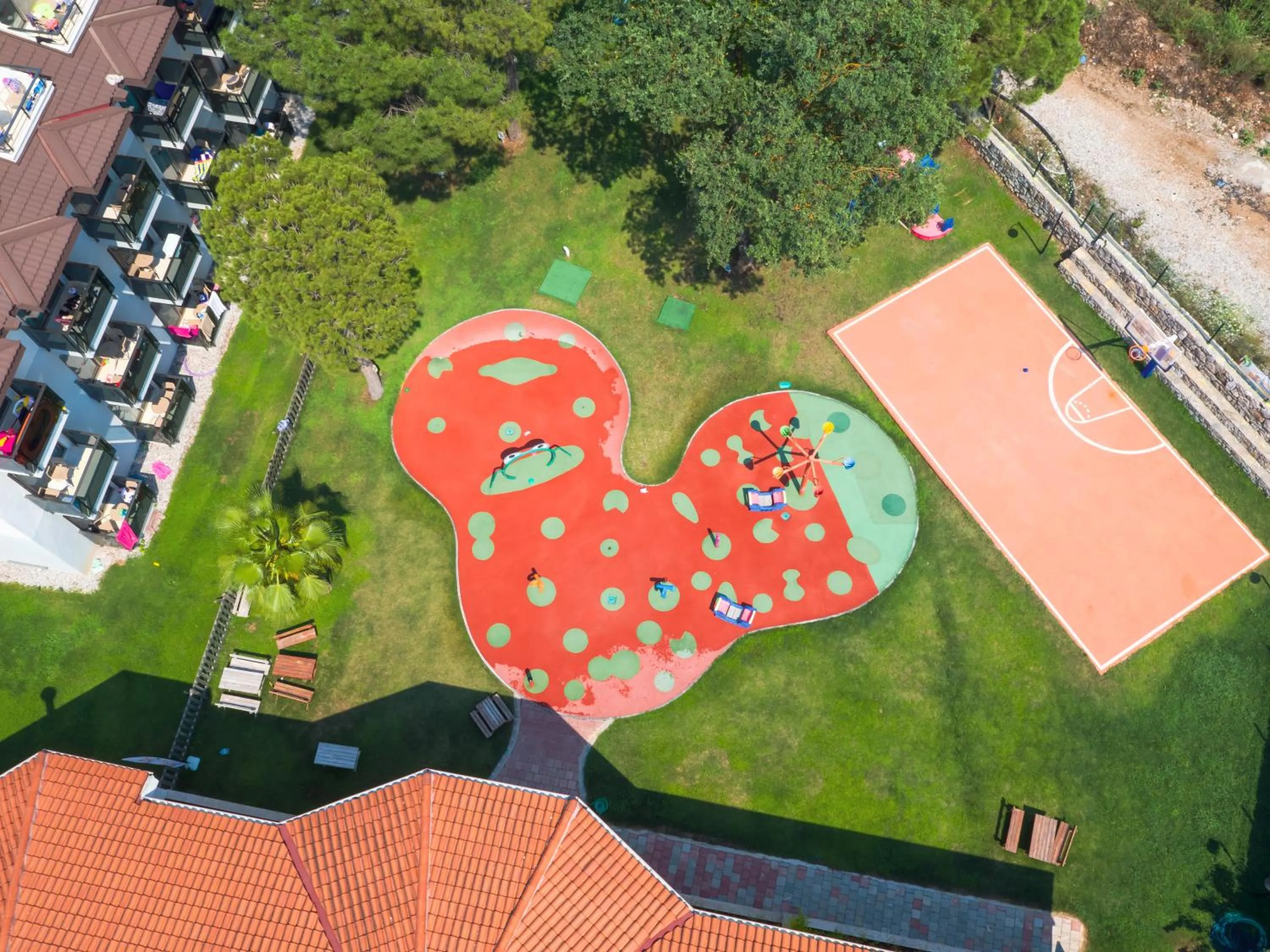Children play ground in Orka Village Hisarönü
