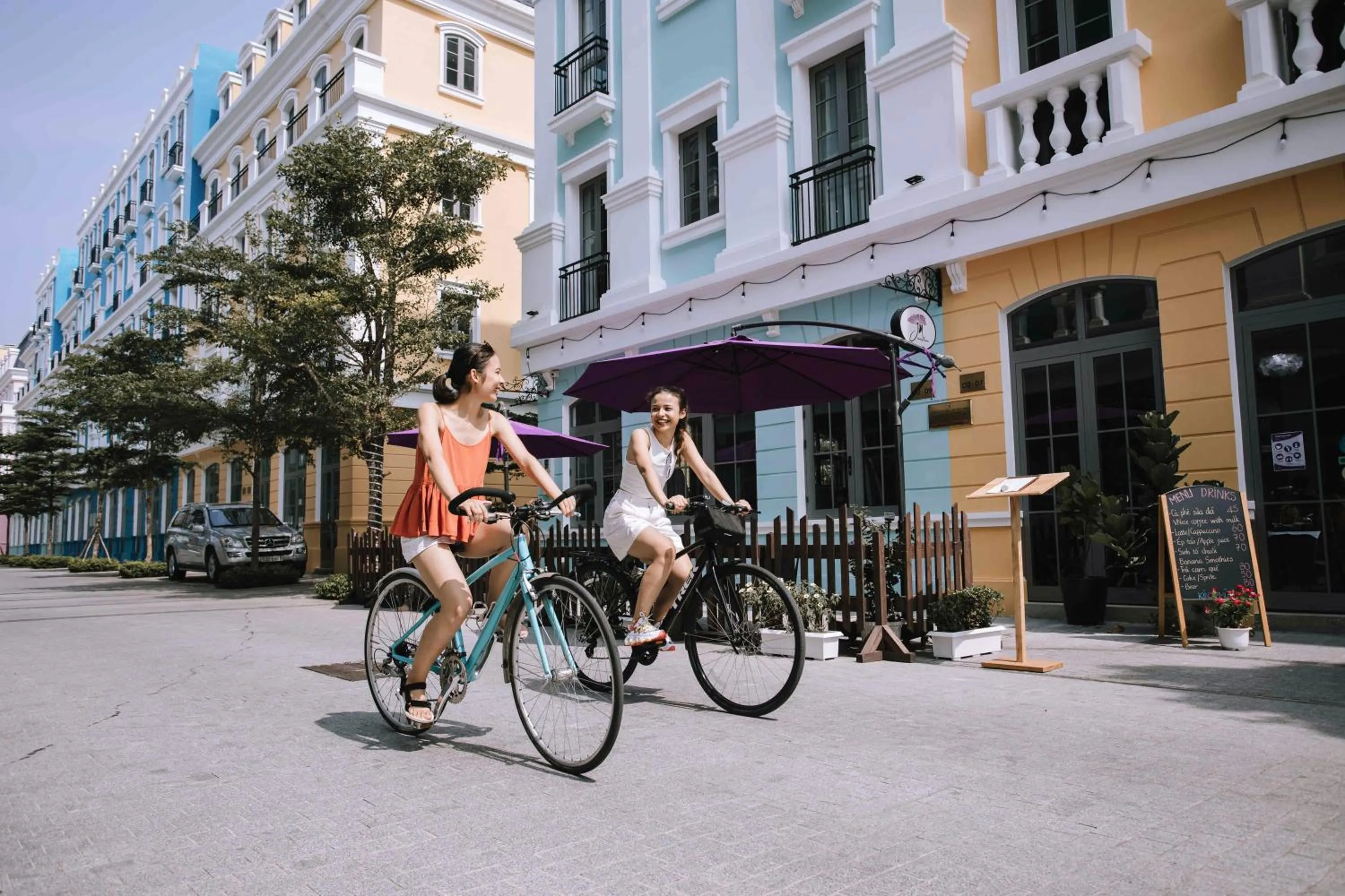 Cycling in JM Boutique Hotel