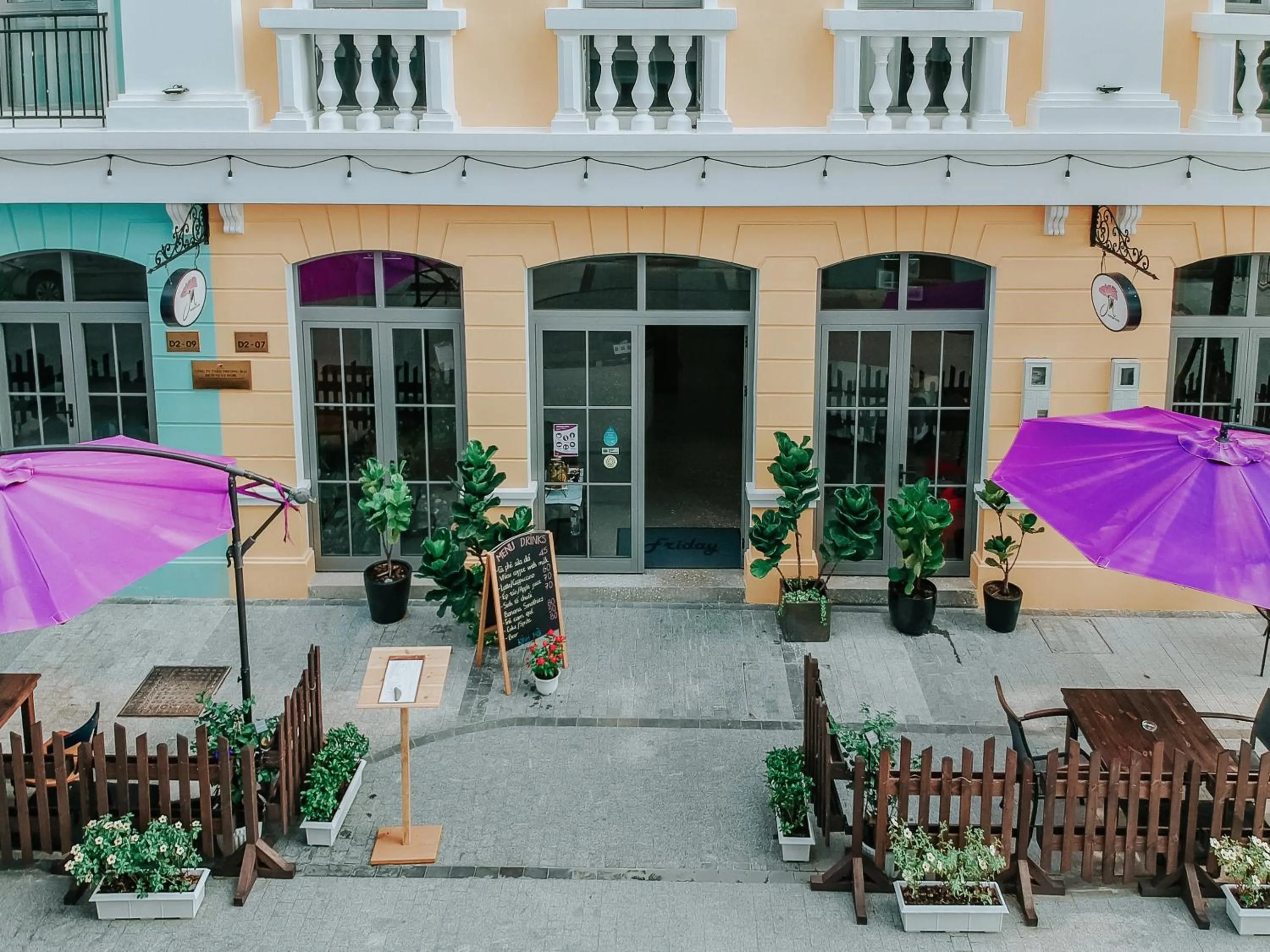 Property building in JM Boutique Hotel