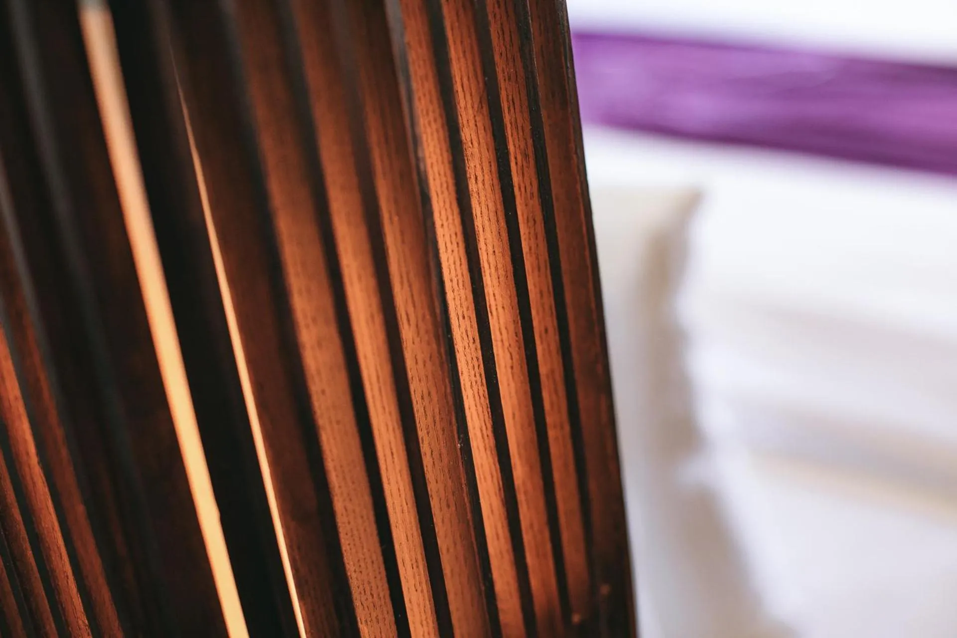 Decorative detail, Bed in JM Boutique Hotel