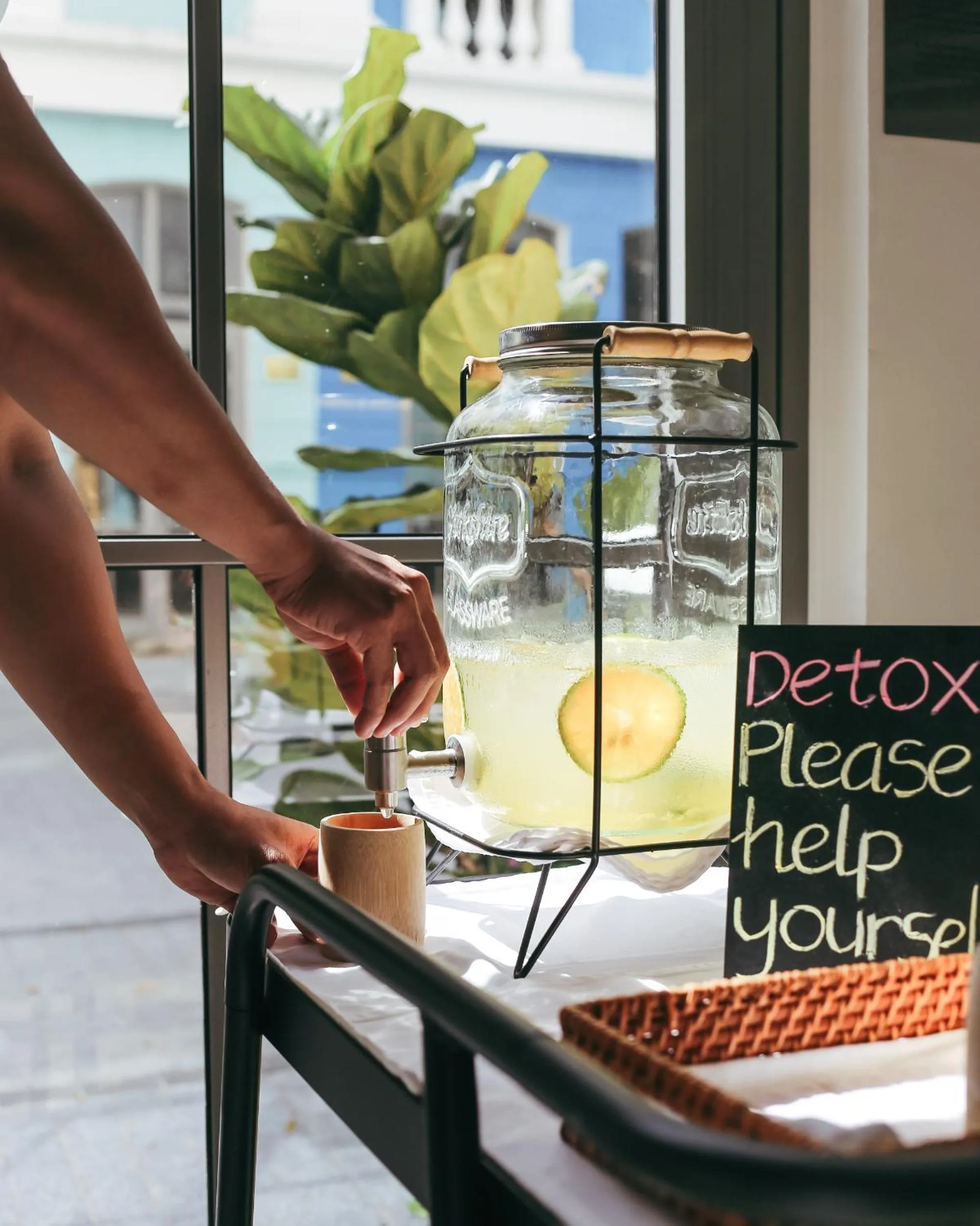 Drinks in JM Boutique Hotel