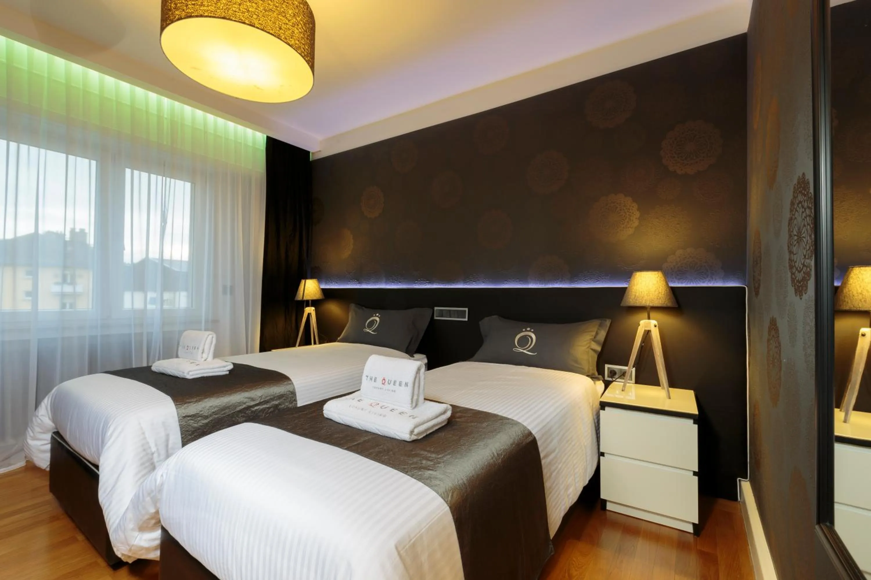 Bedroom, Bed in The Queen Luxury Apartments - Villa Giada