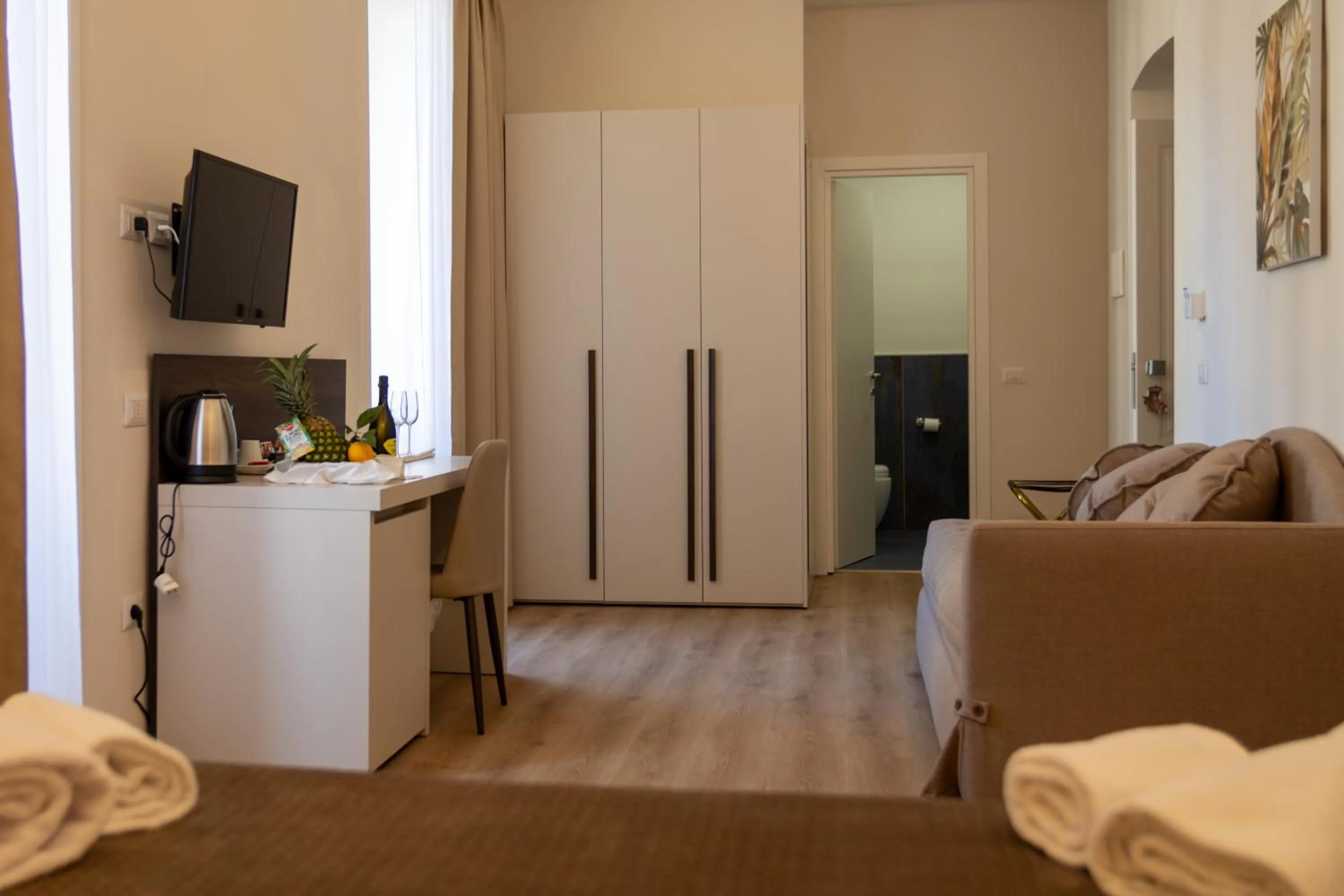 Bedroom in Palazzo Cappuccini Art Relais