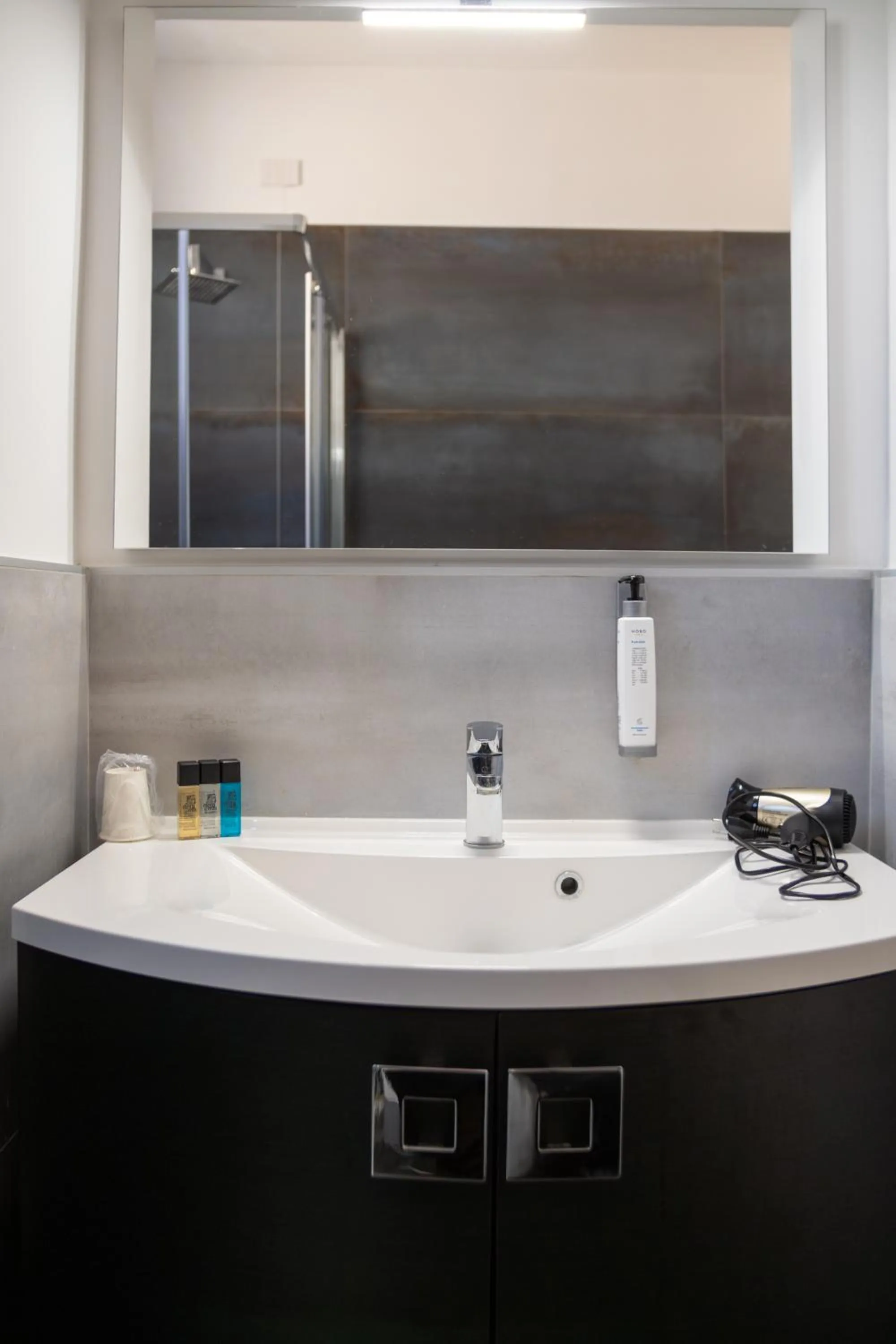 Bathroom in Palazzo Cappuccini Art Relais