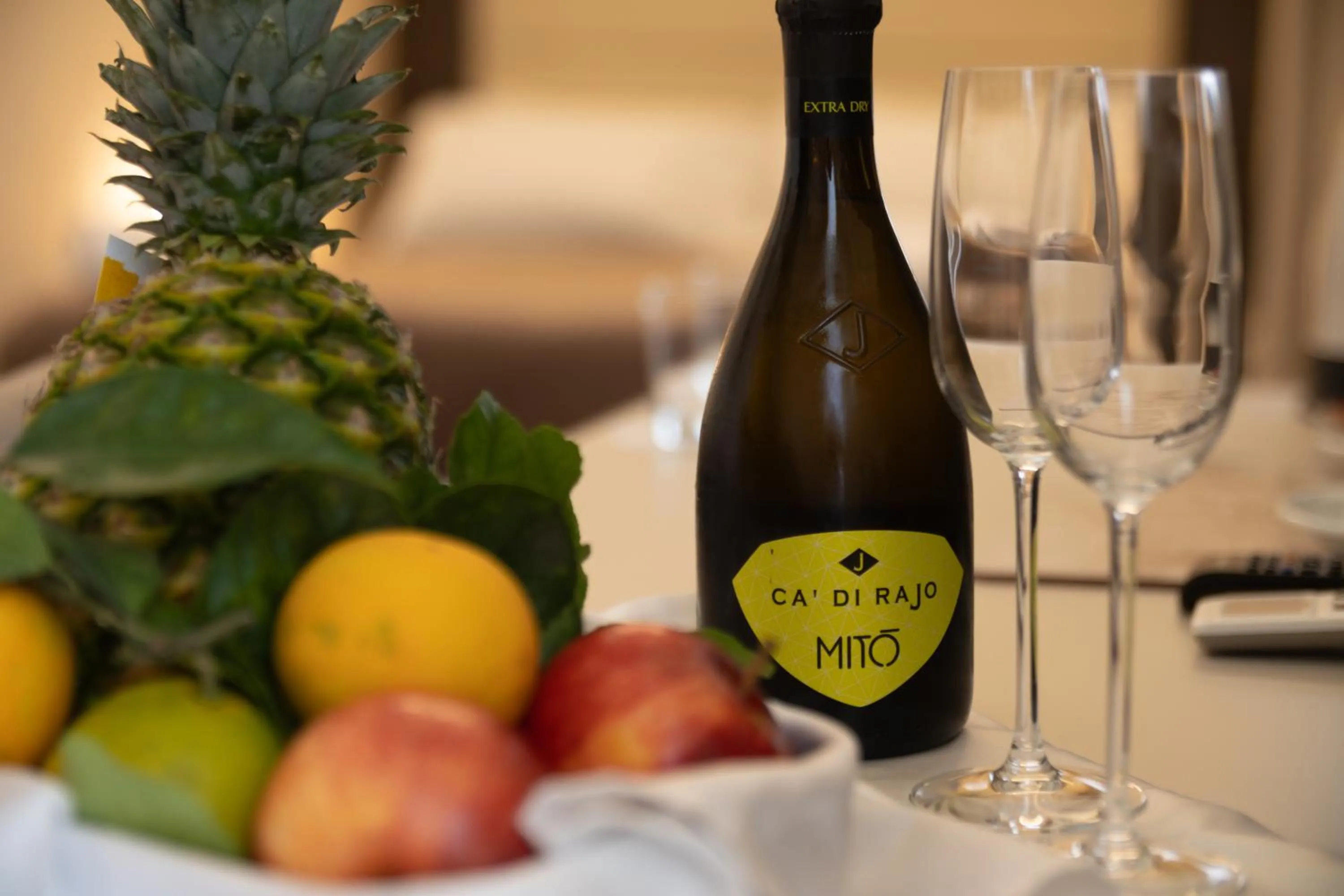 Food and drinks in Palazzo Cappuccini Art Relais