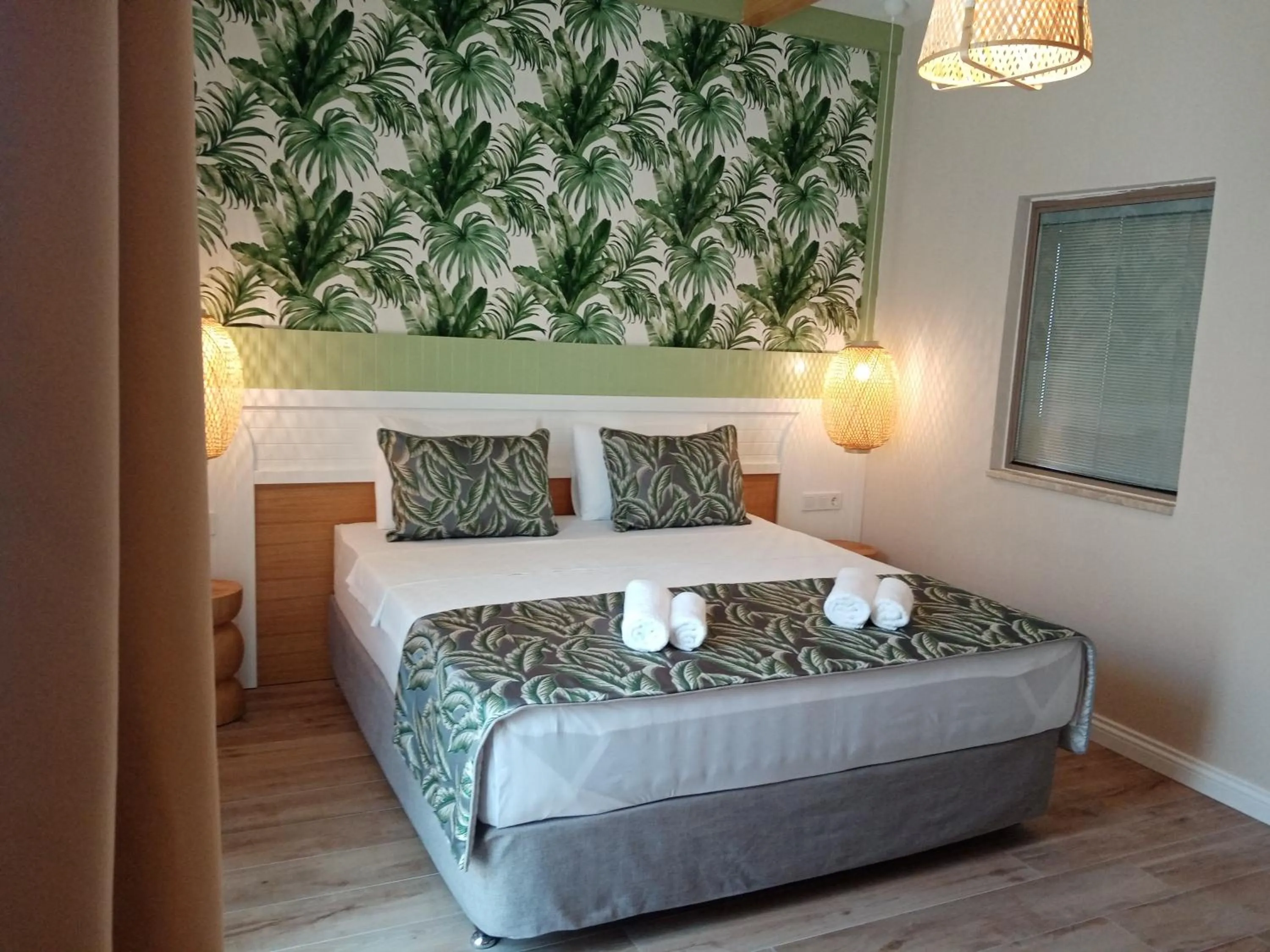 Bed in Dolphin Park Hotel