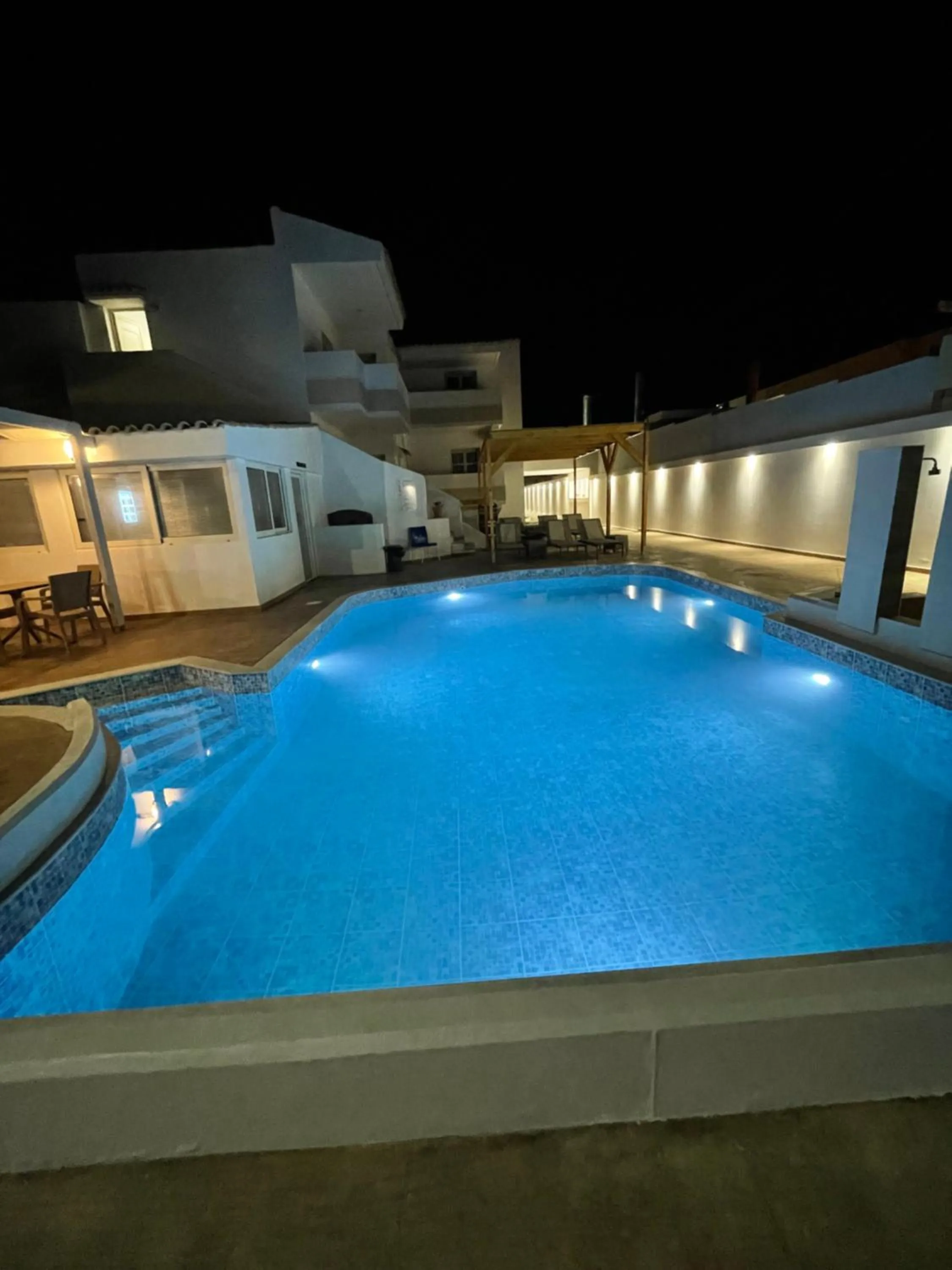 Pool view in Coralli Beach Hotel