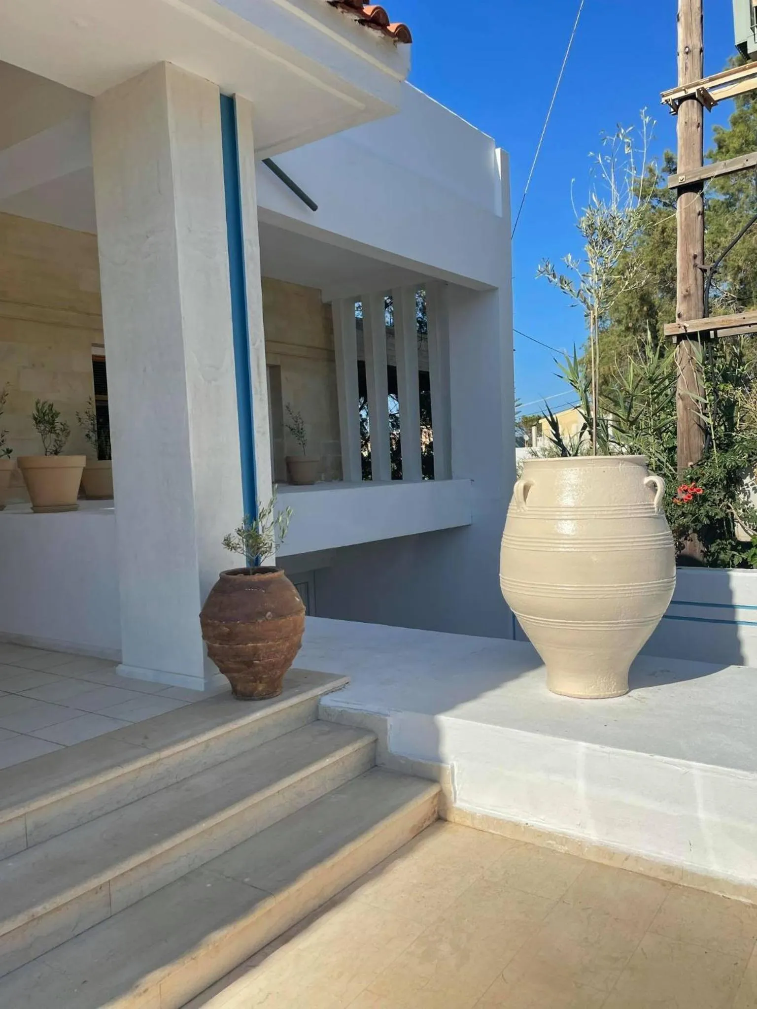 Facade/entrance in Coralli Beach Hotel