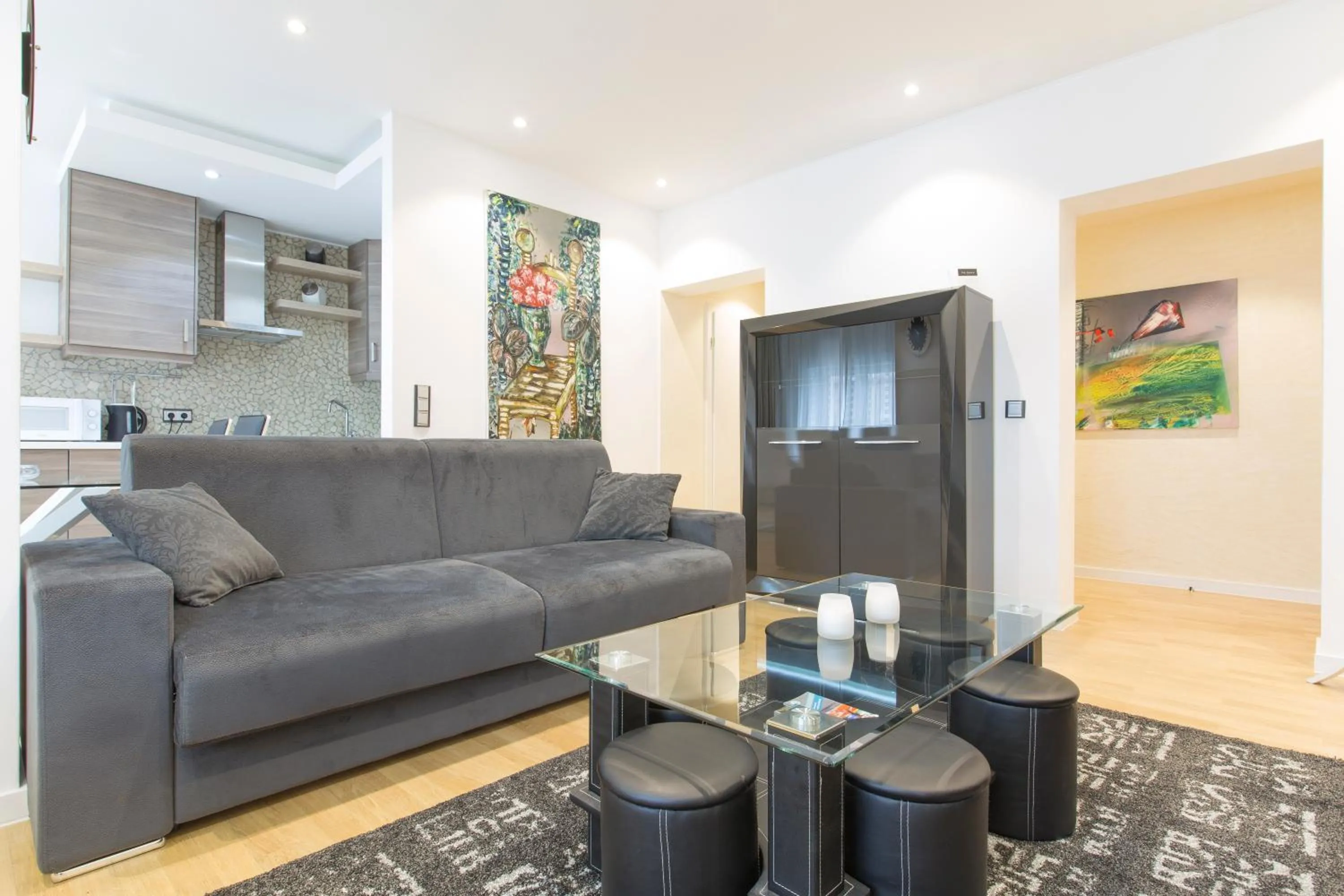 Seating area in The Queen Luxury Apartments - Villa Liberty