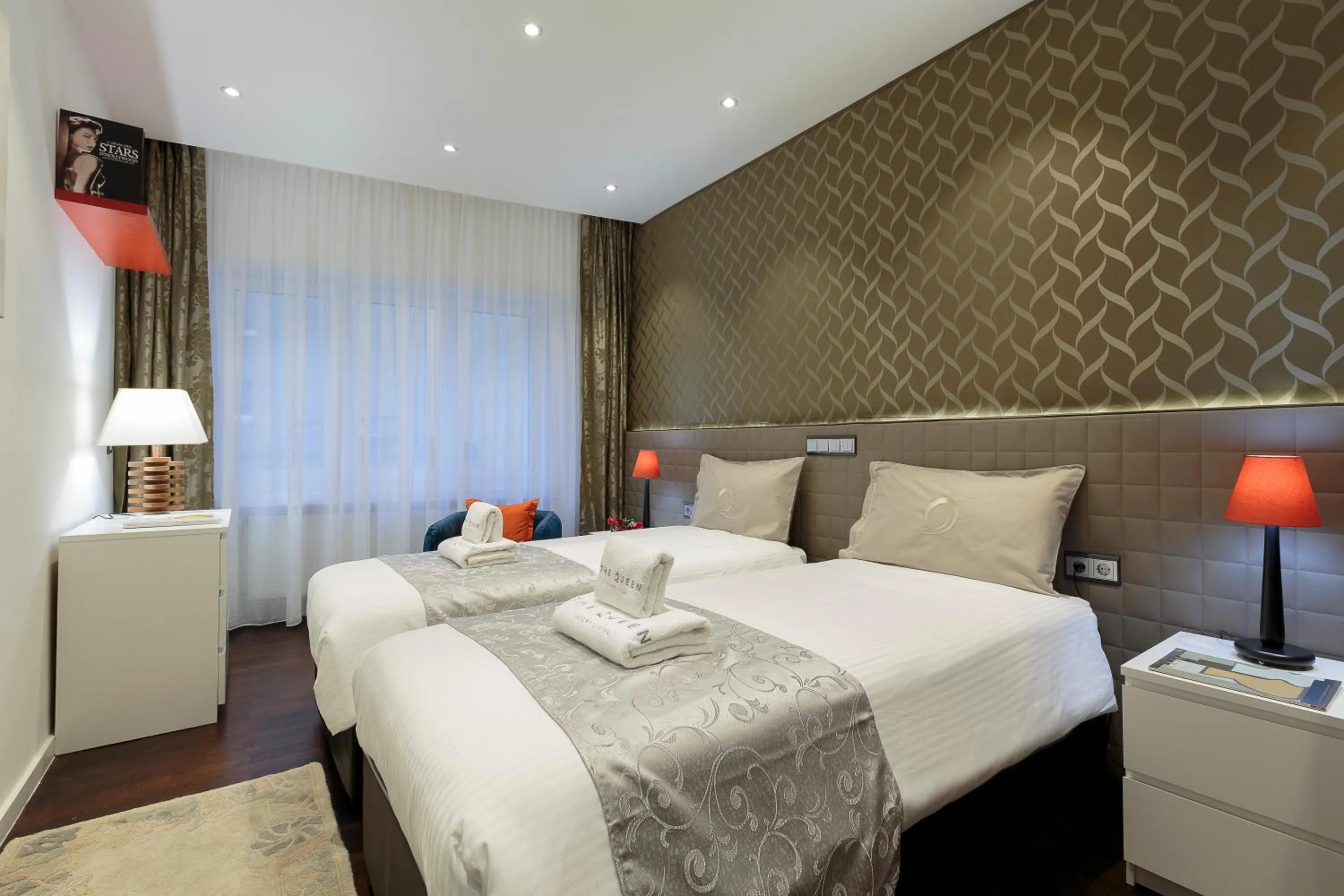 Bedroom, Bed in The Queen Luxury Apartments - Villa Liberty