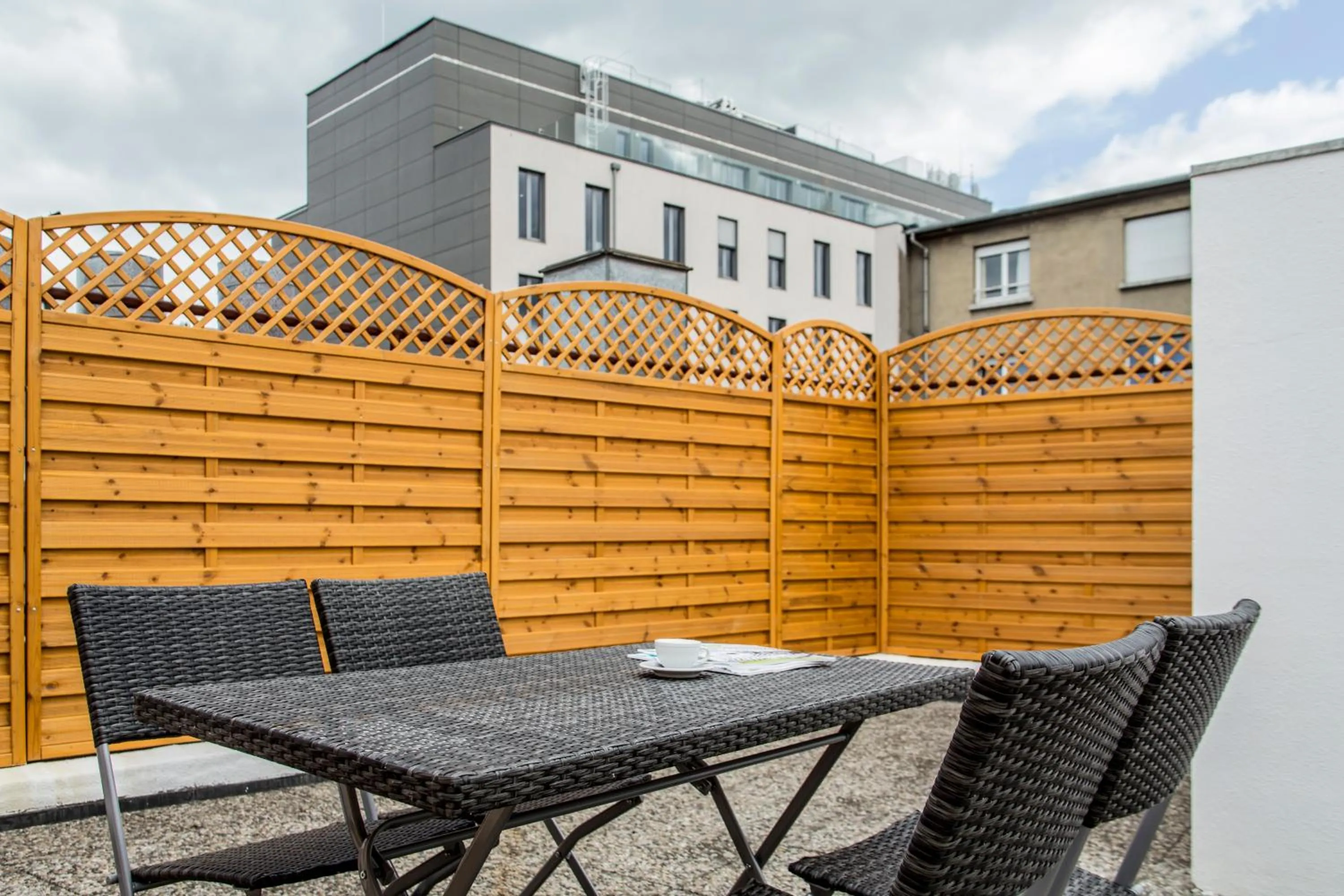 Balcony/Terrace in The Queen Luxury Apartments - Villa Liberty