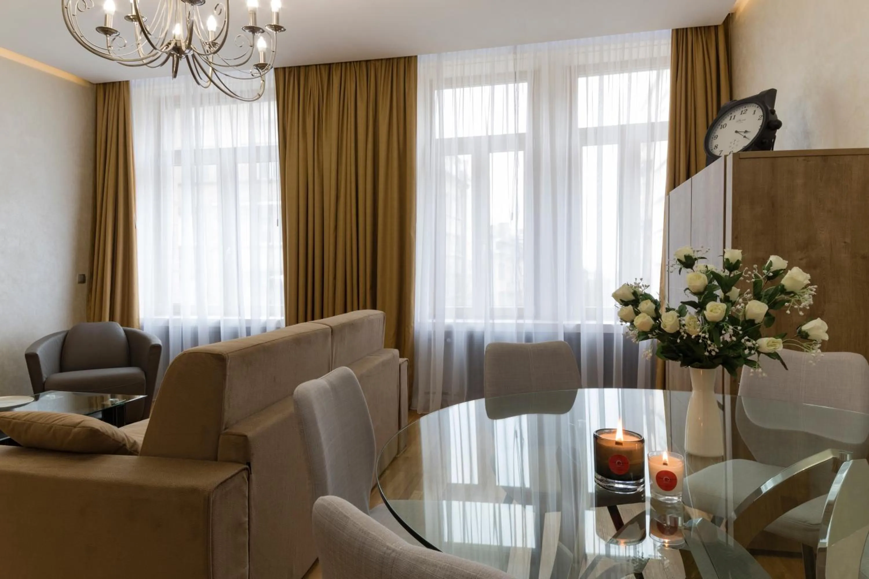 Seating area in The Queen Luxury Apartments - Villa Liberty