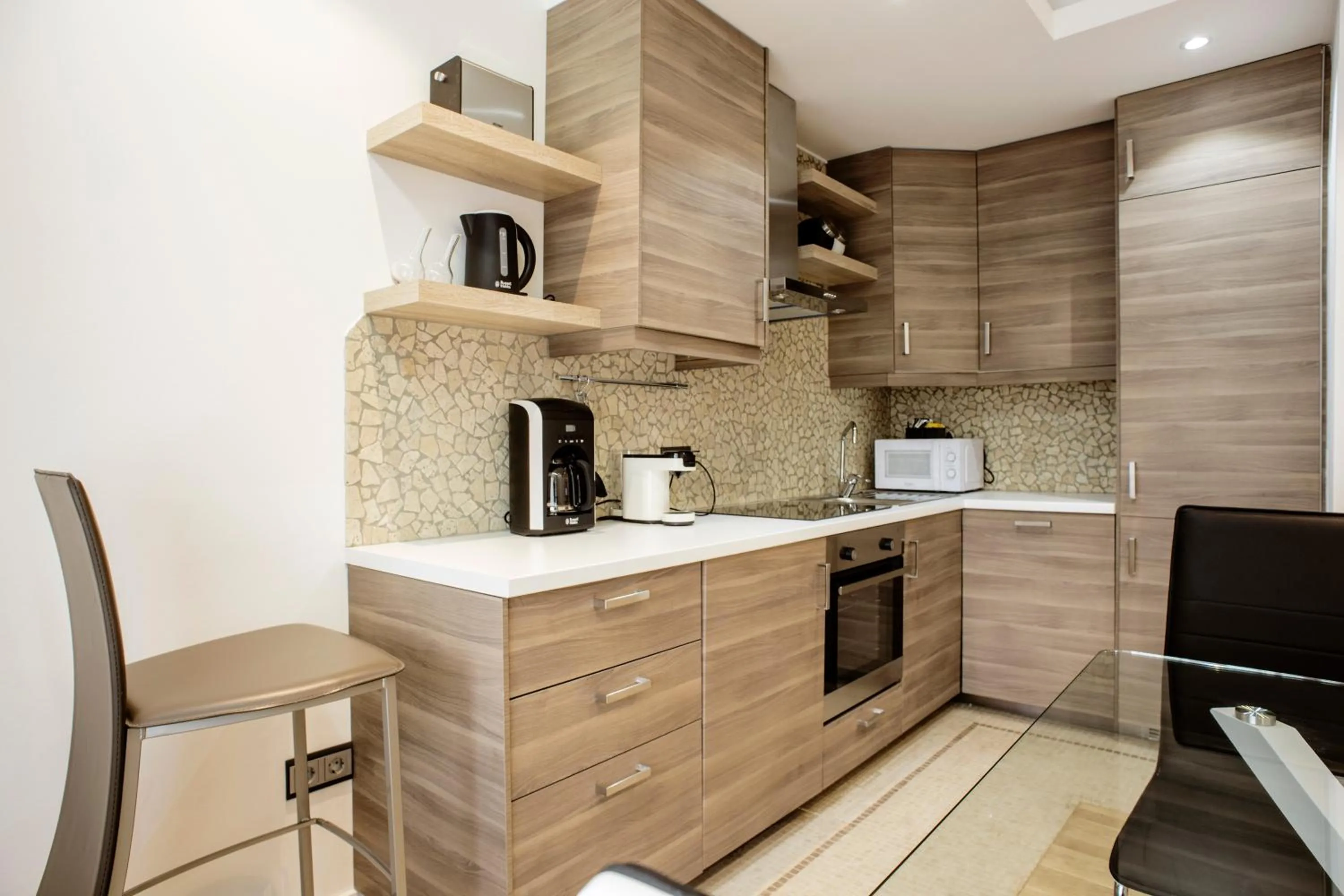 Kitchen or kitchenette in The Queen Luxury Apartments - Villa Liberty