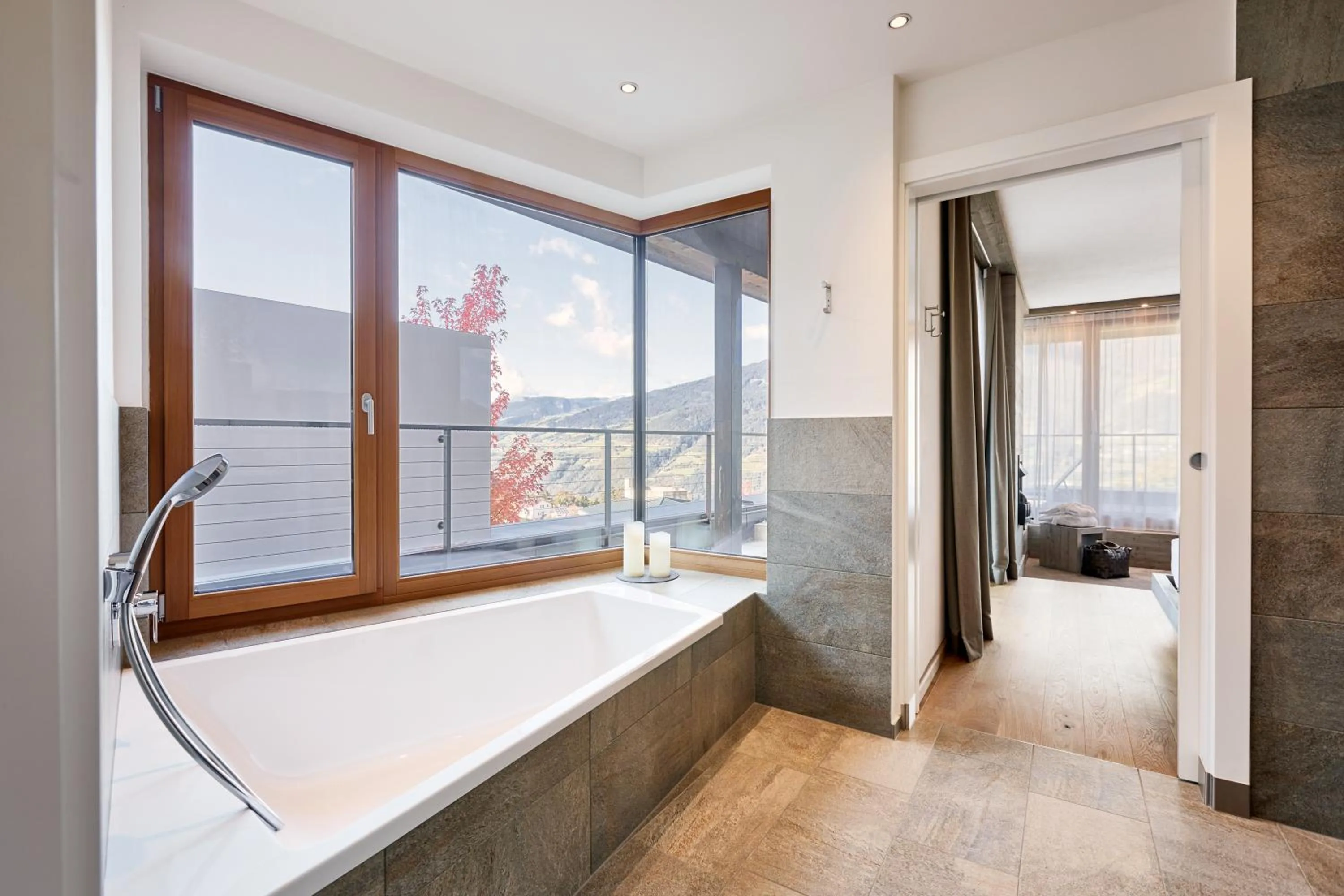 Bed in Hotel Fischer