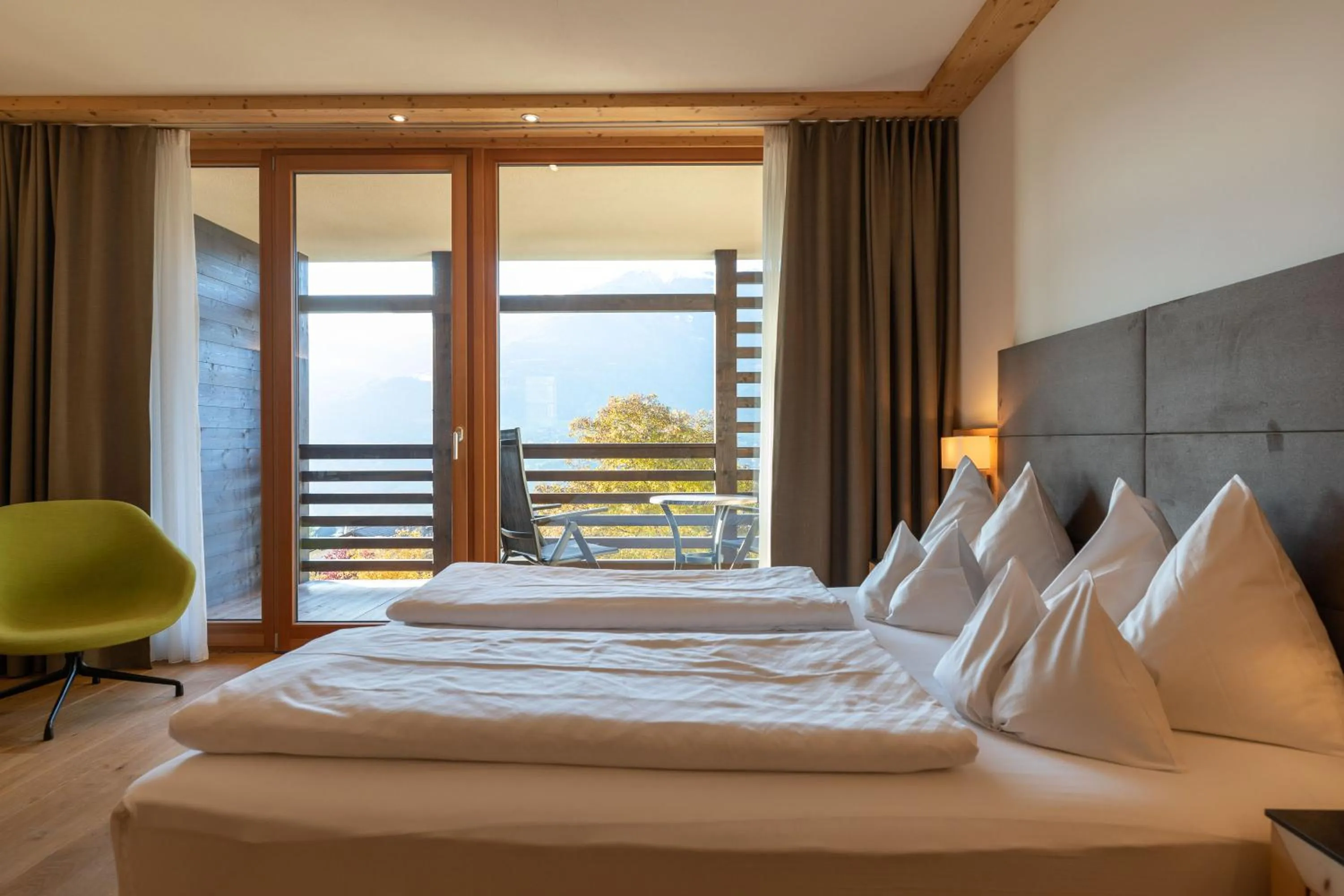 Bed in Hotel Fischer