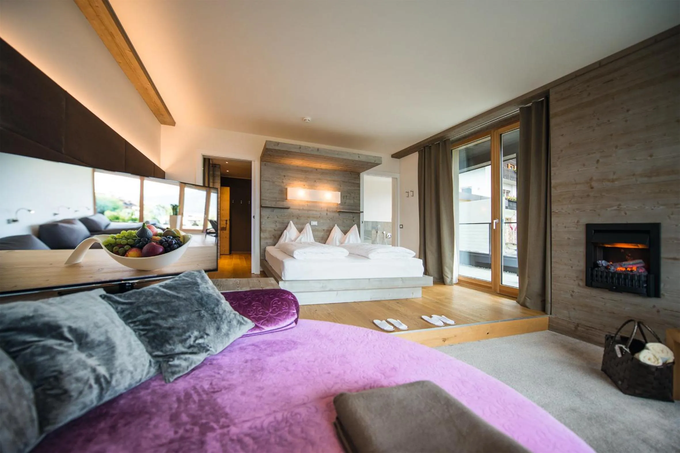 Bed in Hotel Fischer