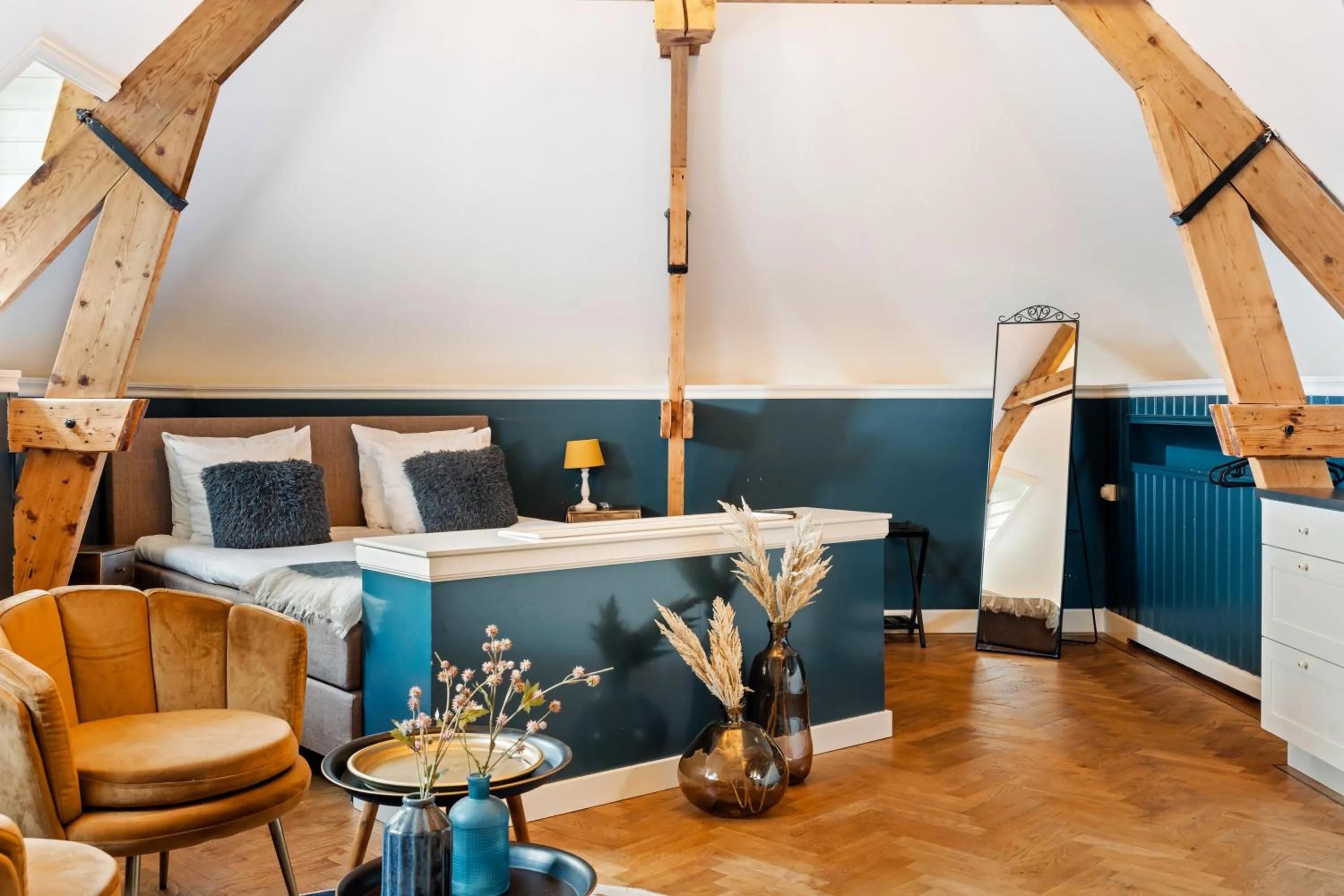 Bed in Boetiekhotel Ons Oude Raadhuis