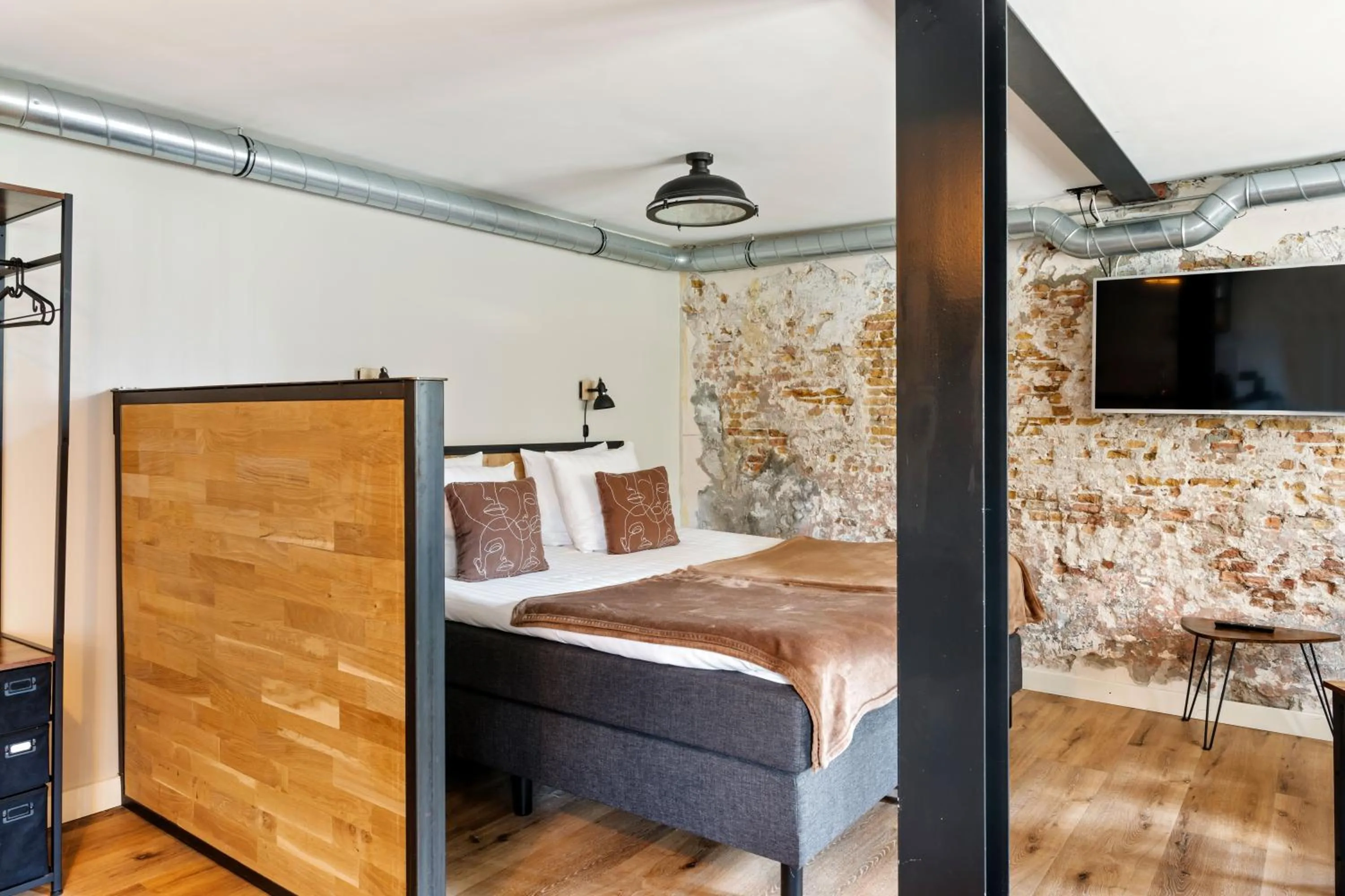 Bed in Boetiekhotel Ons Oude Raadhuis