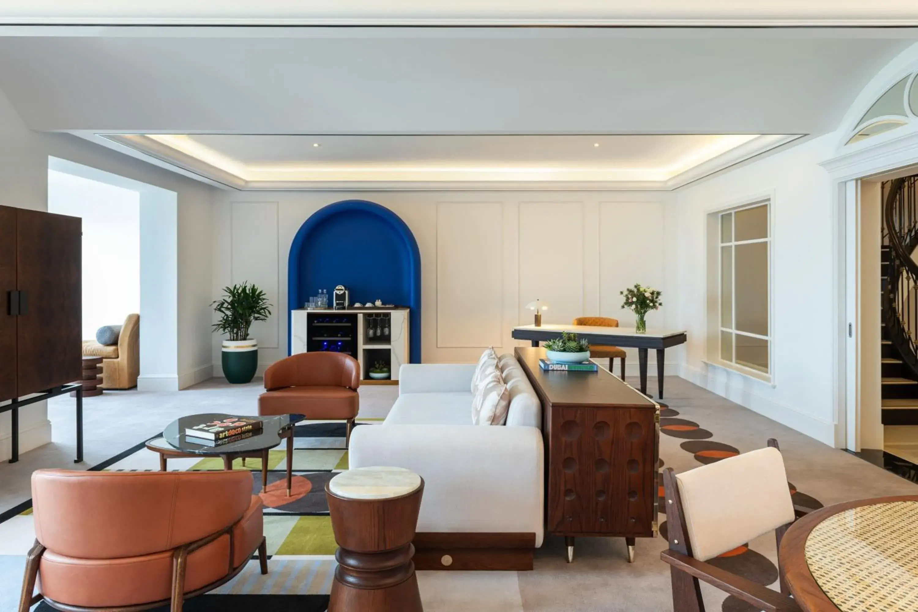 Penthouse Suite Duplex Sea View, 2 Bedroom Suite with Balcony: 1 King, 2 Queens & Sofa bed, Breakfast, Dubai Airport Transfers, Happy Hour, Afternoon tea, Club Lounge & Jungle Bay Waterpark access in The Westin Dubai Mina Seyahi Beach Resort and Waterpark Penthouse Suite Duplex Sea View, 2 Bedroom Suite with Balcony: 1 King, 2 Queens & Sofa bed, Breakfast, Dubai Airport Transfers, Happy Hour, Afternoon tea, Club Lounge & Jungle Bay Waterpark access in The Westin Dubai Mina Seyahi Beach Resort and Waterpark