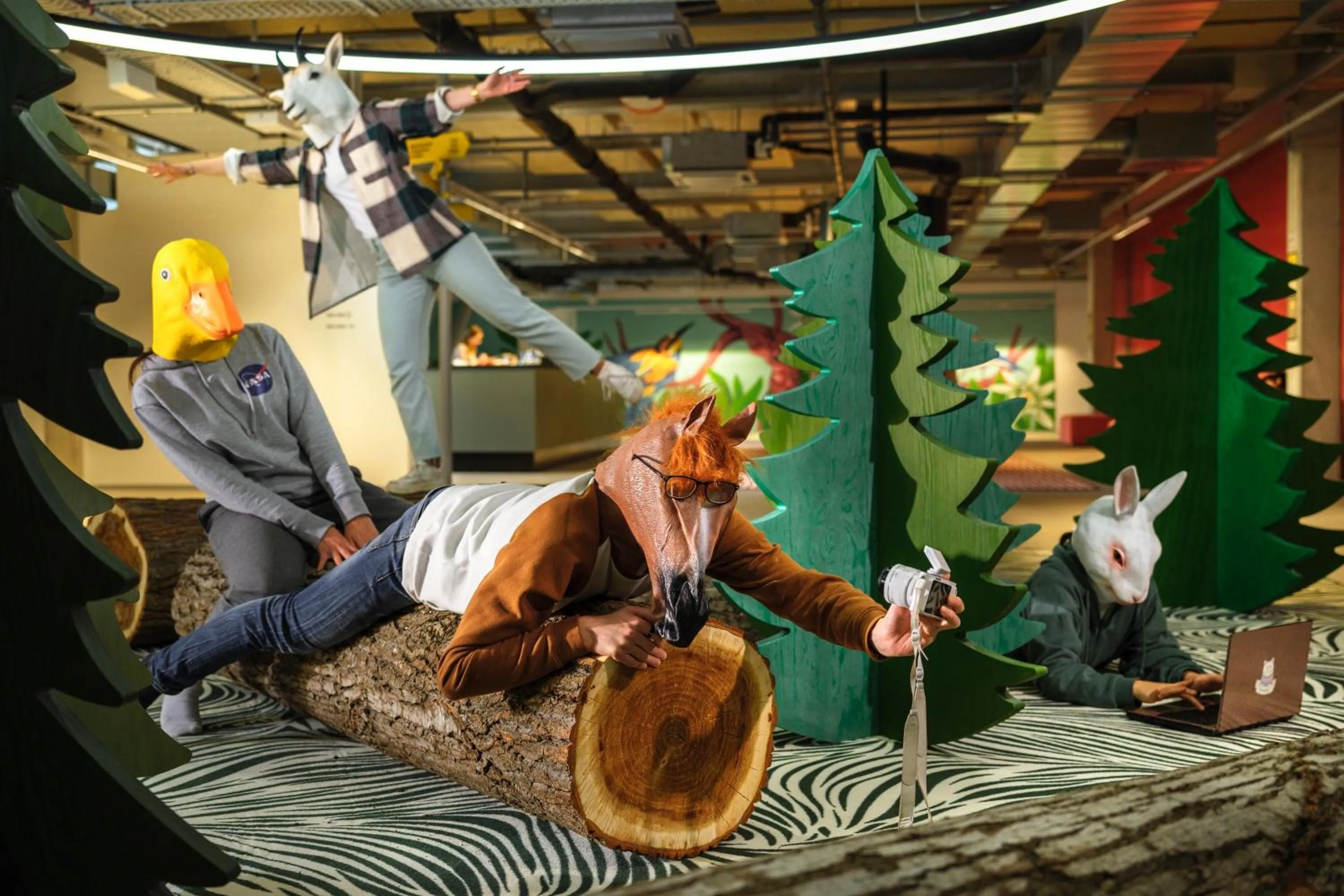 Communal lounge/ TV room in JO&JOE Vienna