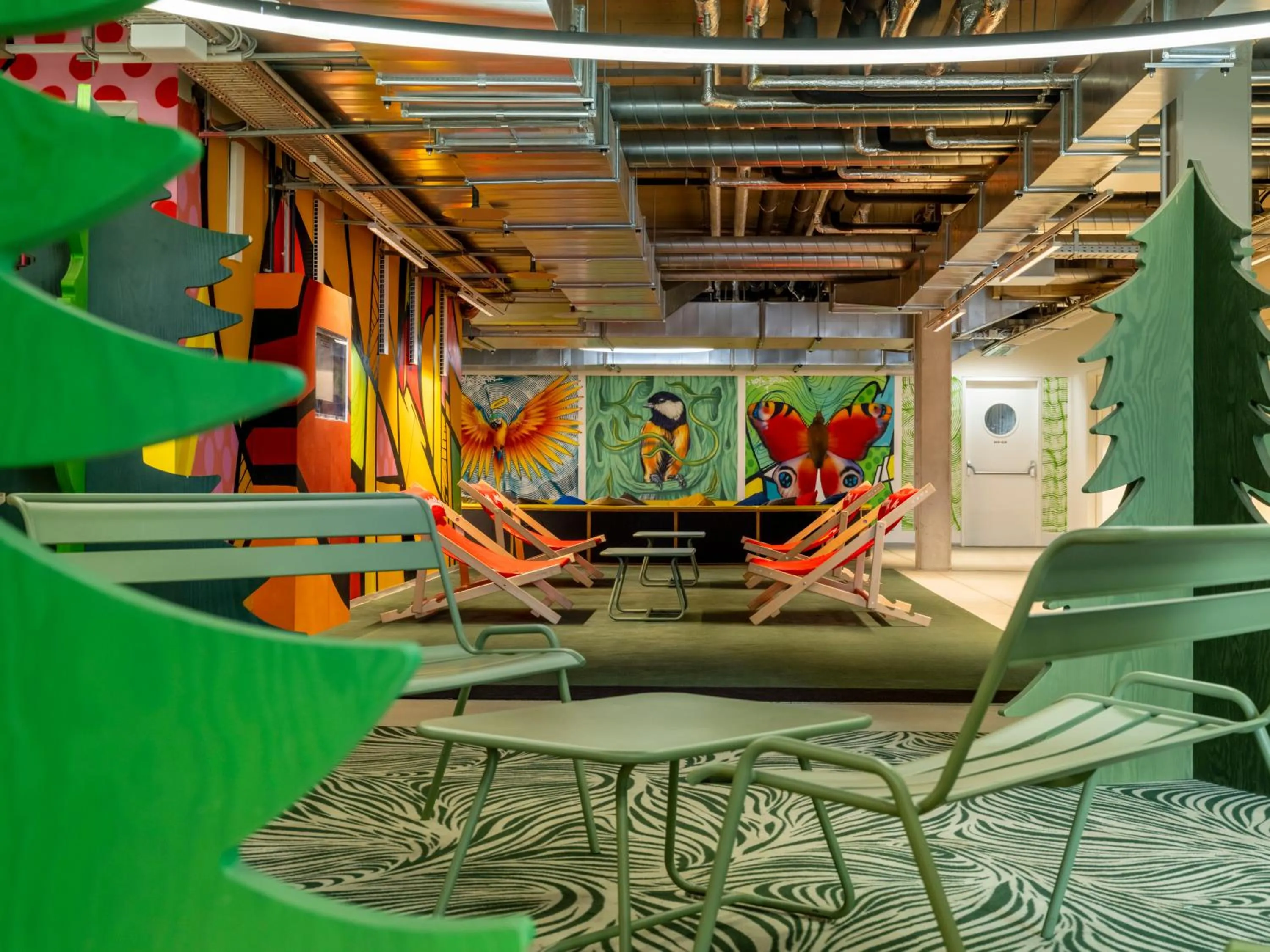 Decorative detail in JO&JOE Vienna