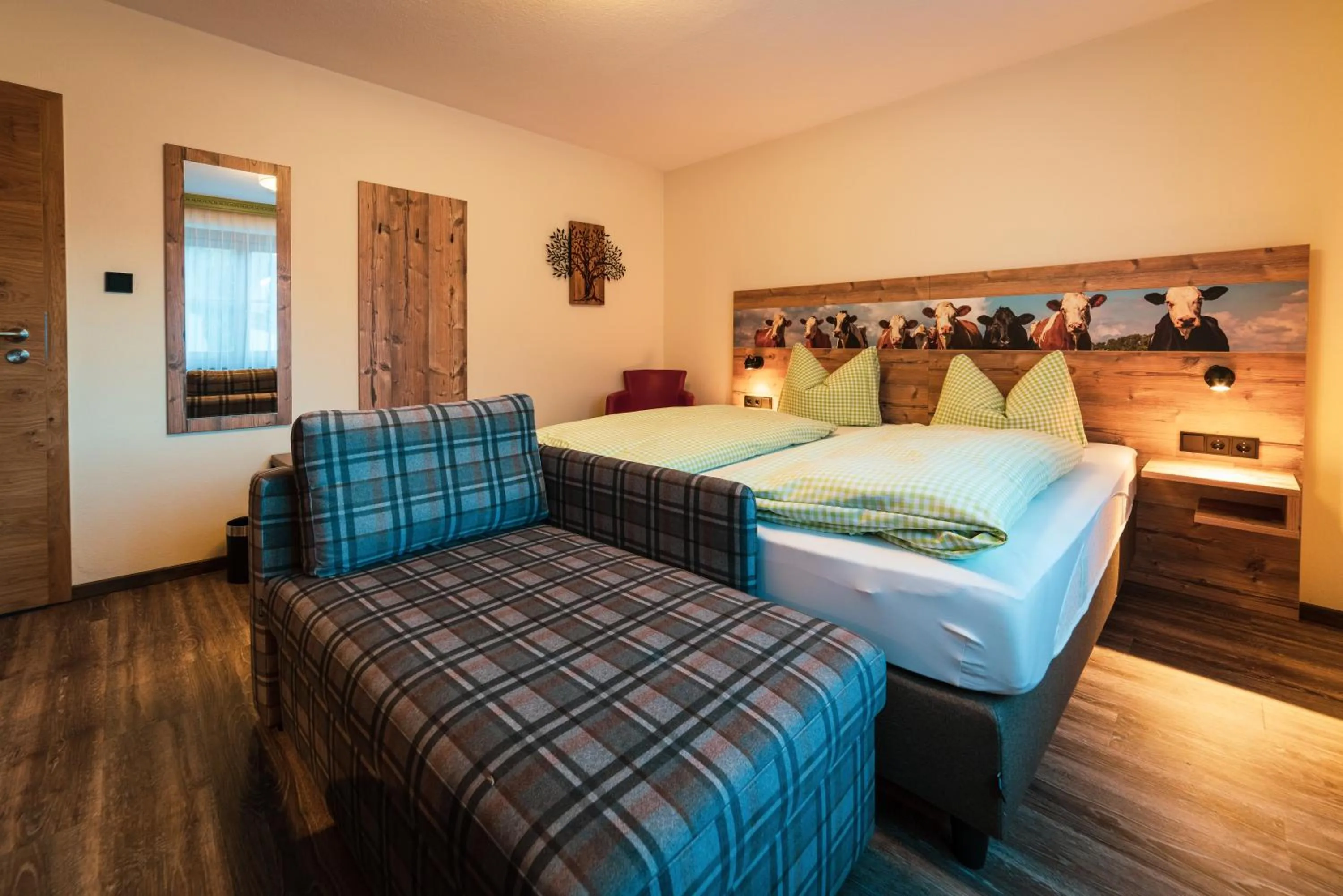 Bed in Hotel Garni Landhaus Traunbachhäusl