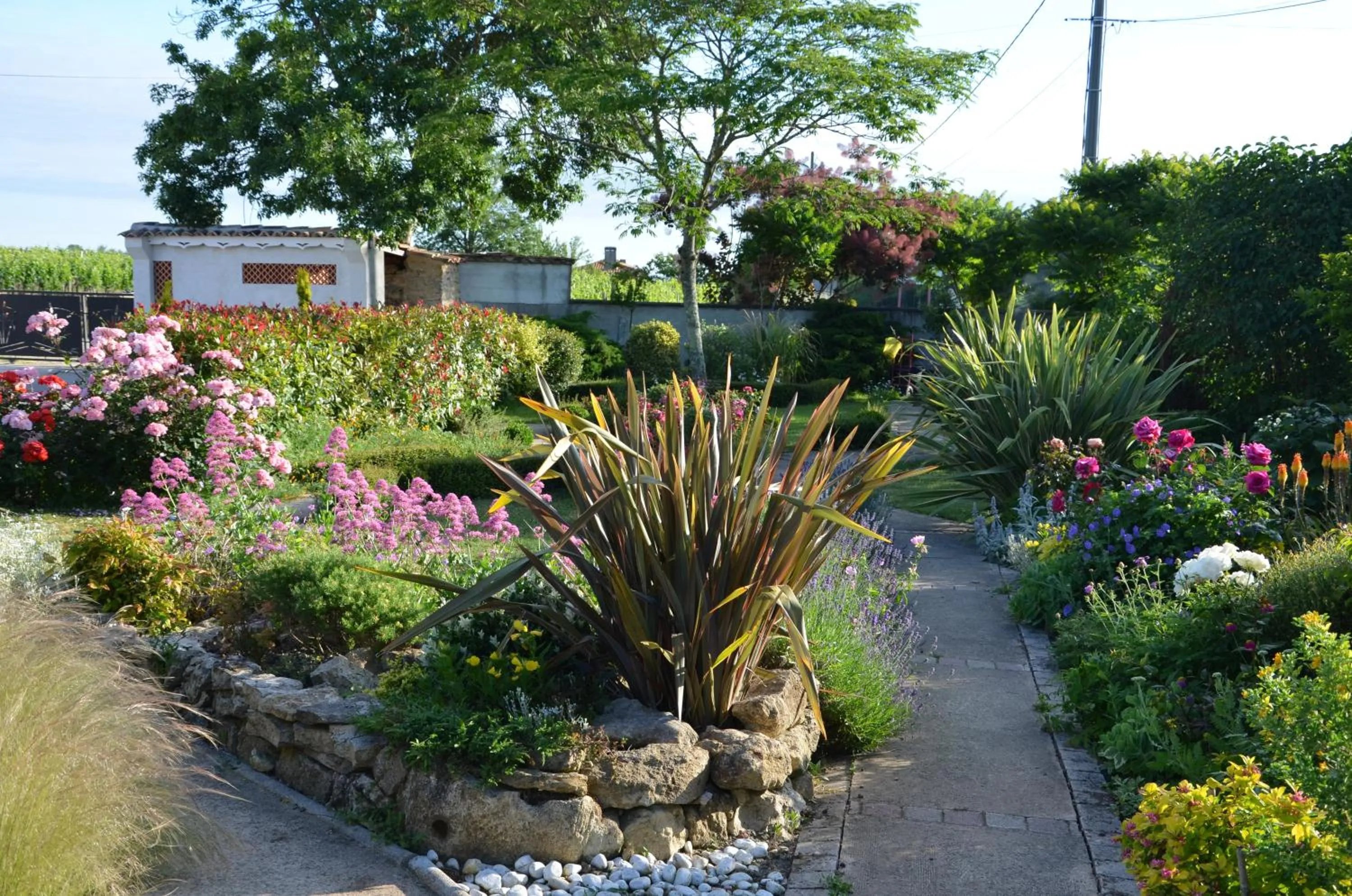 Garden in Jardin de Marceau