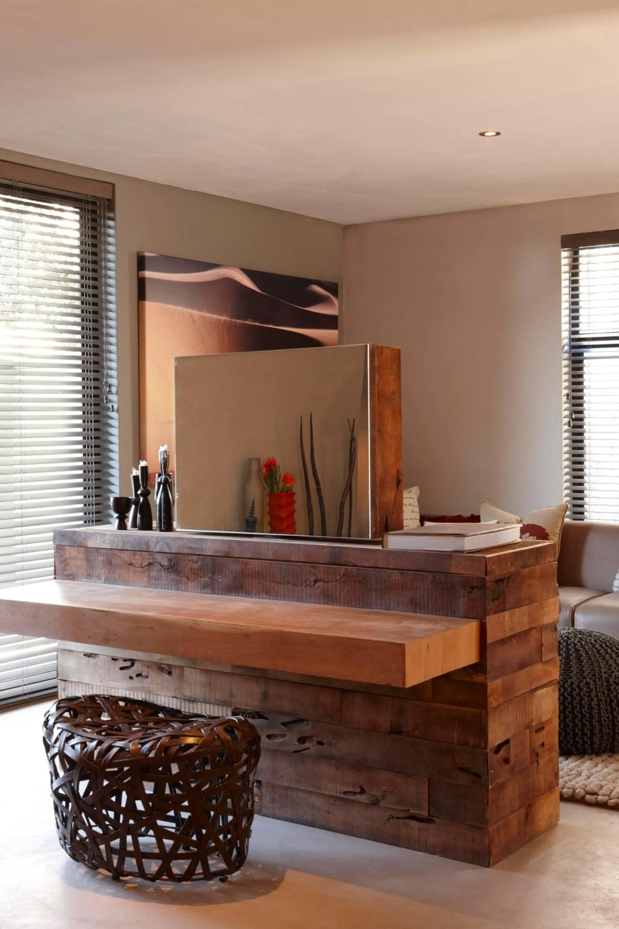 Seating area in The Olive Exclusive All-Suite Hotel