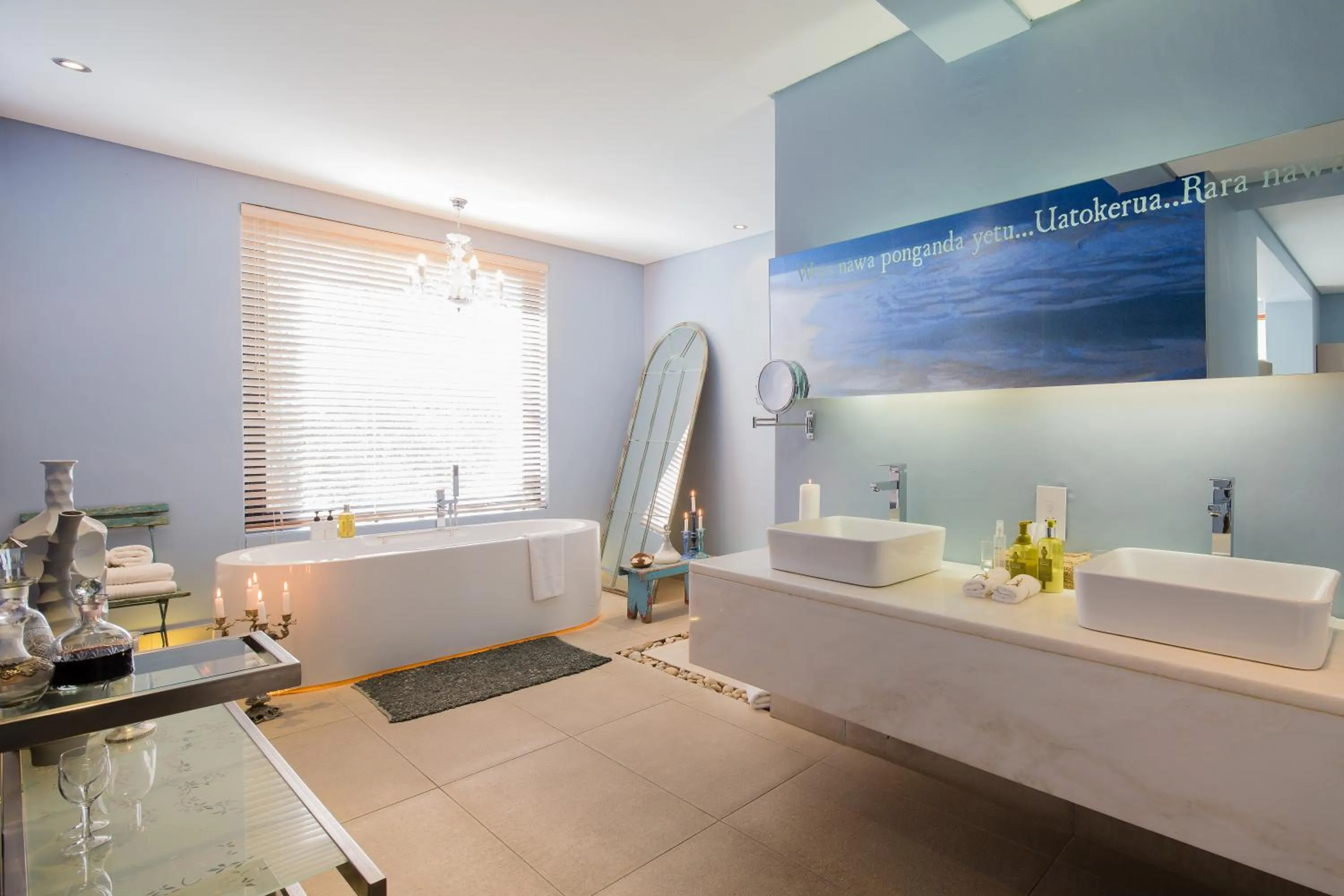 Bathroom in The Olive Exclusive All-Suite Hotel