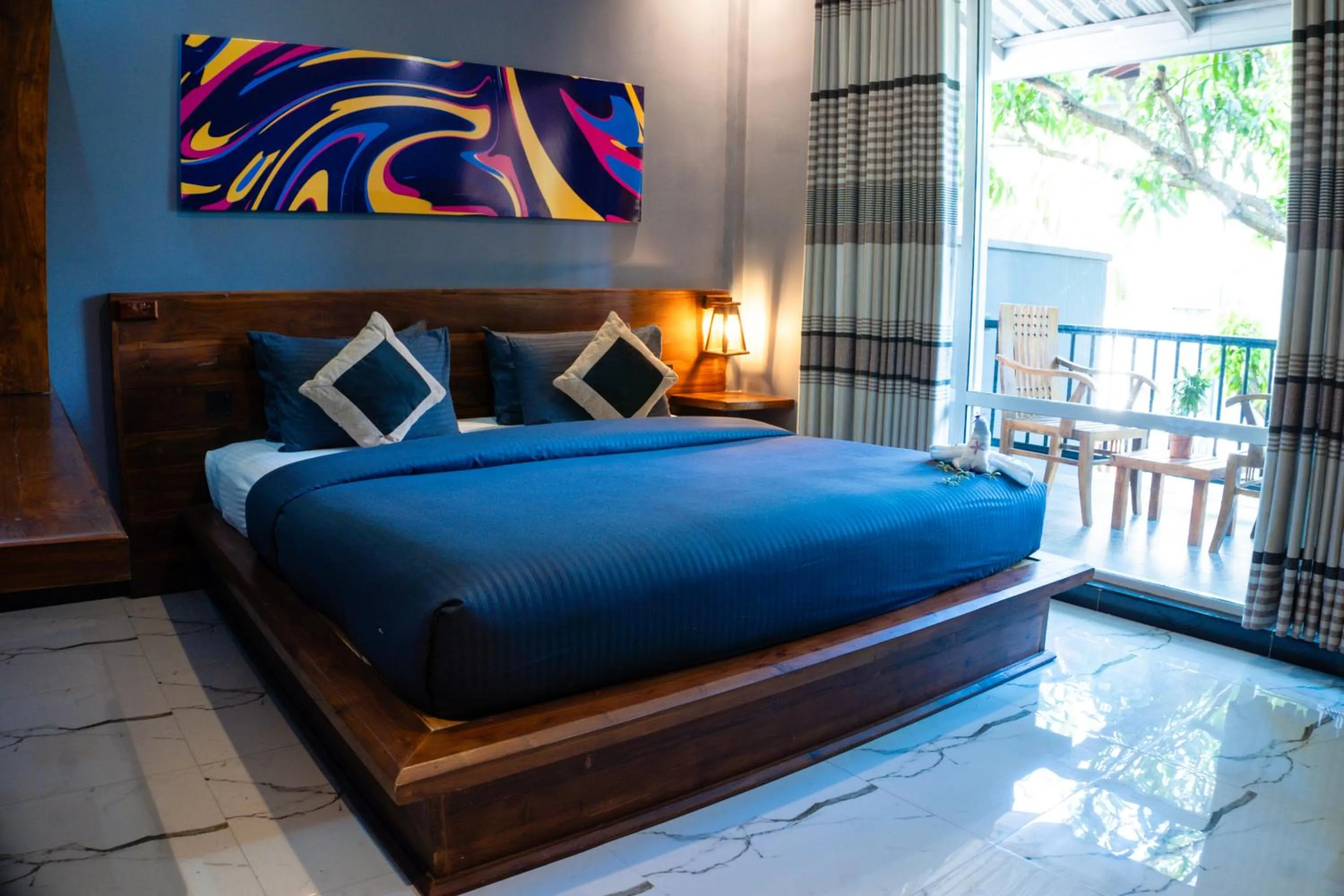 Bed in Supreme Dambulla