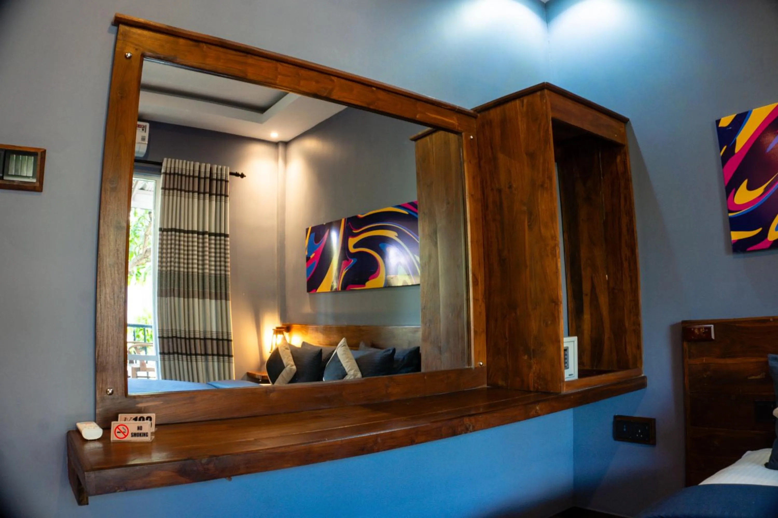 Bed in Supreme Dambulla